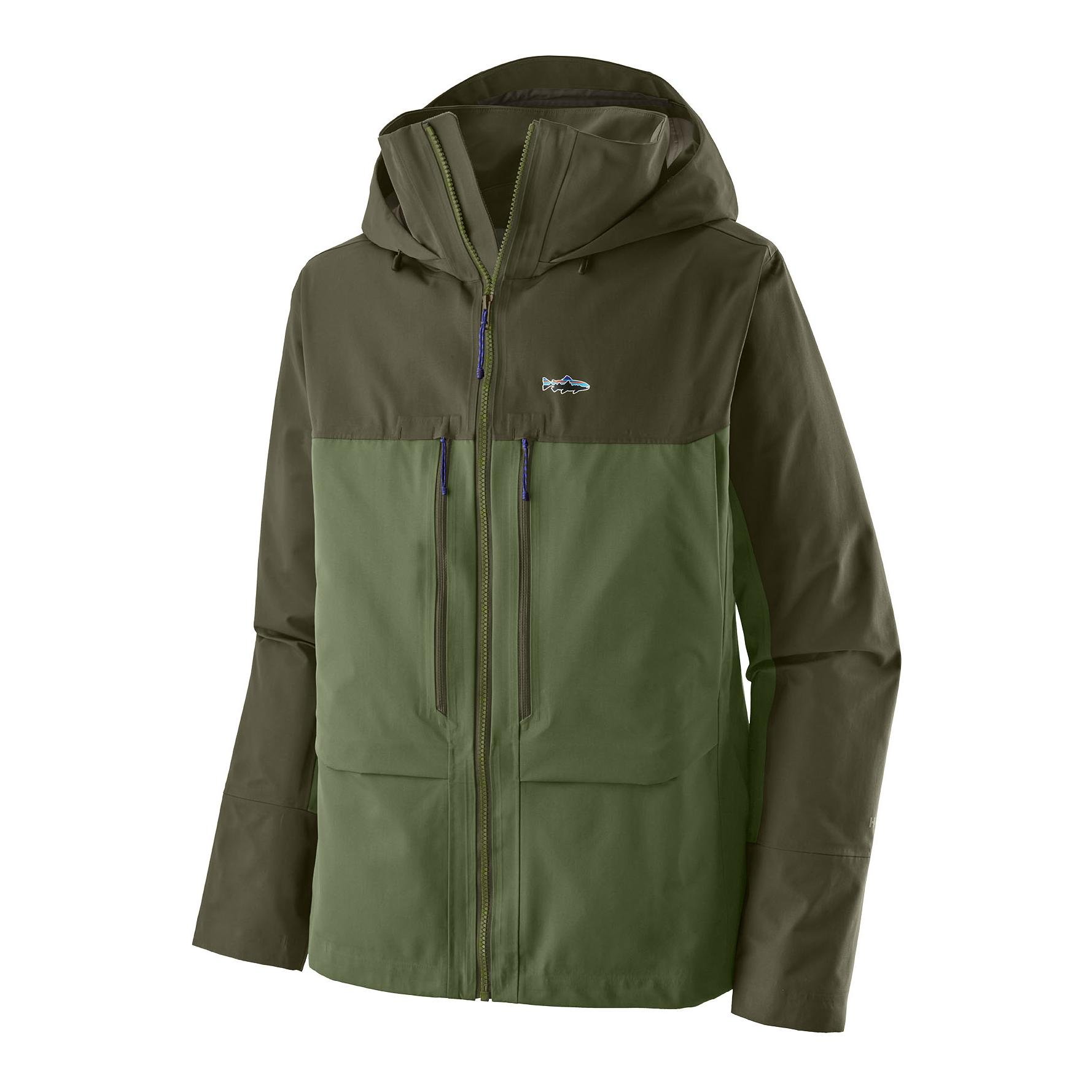 Patagonia M's Swiftcurrent Wading Jacket - Watjacke - Terrain Green -