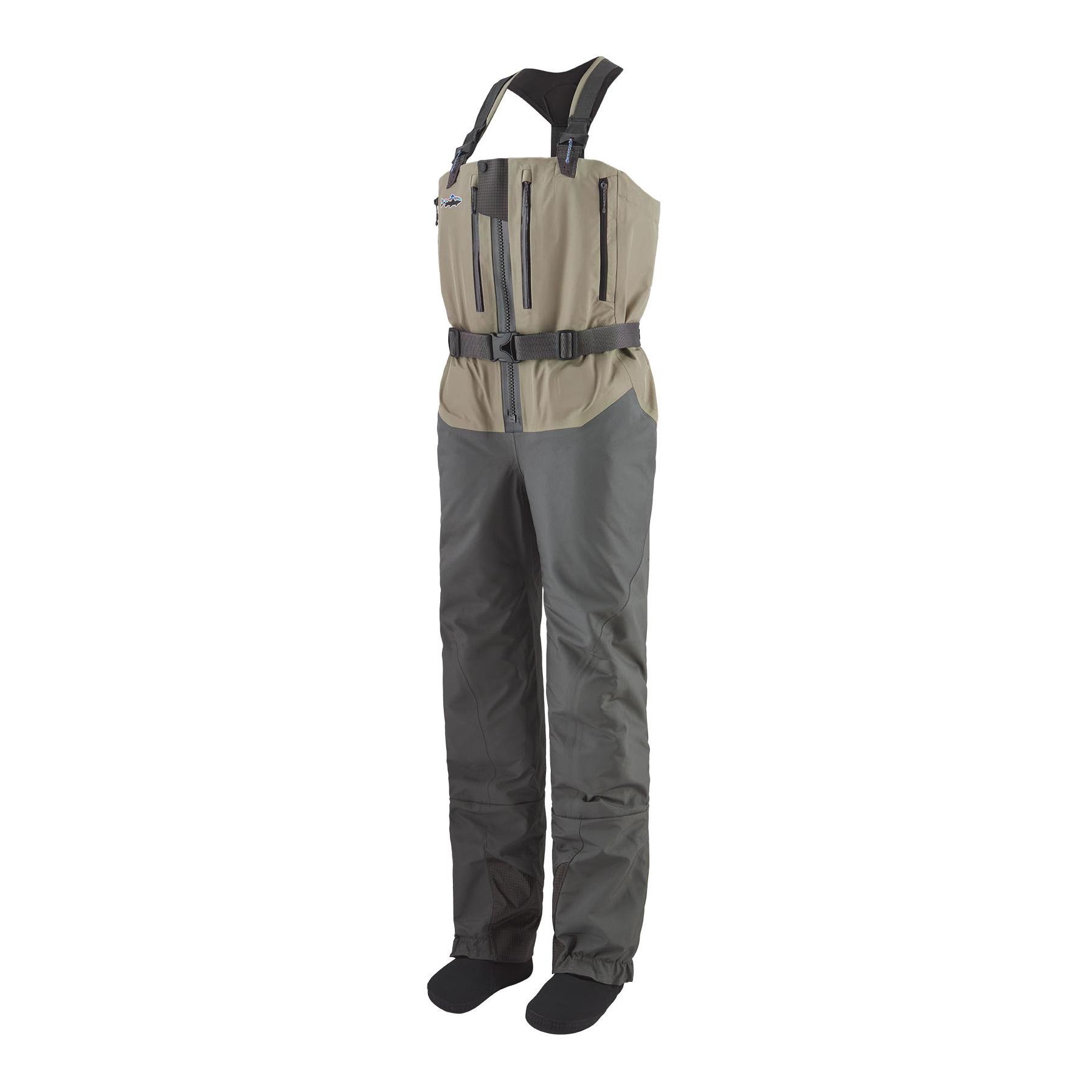 Patagonia W's Swiftcurrent Expedition Zip Front Waders - Wathosen - River Rock Green -
