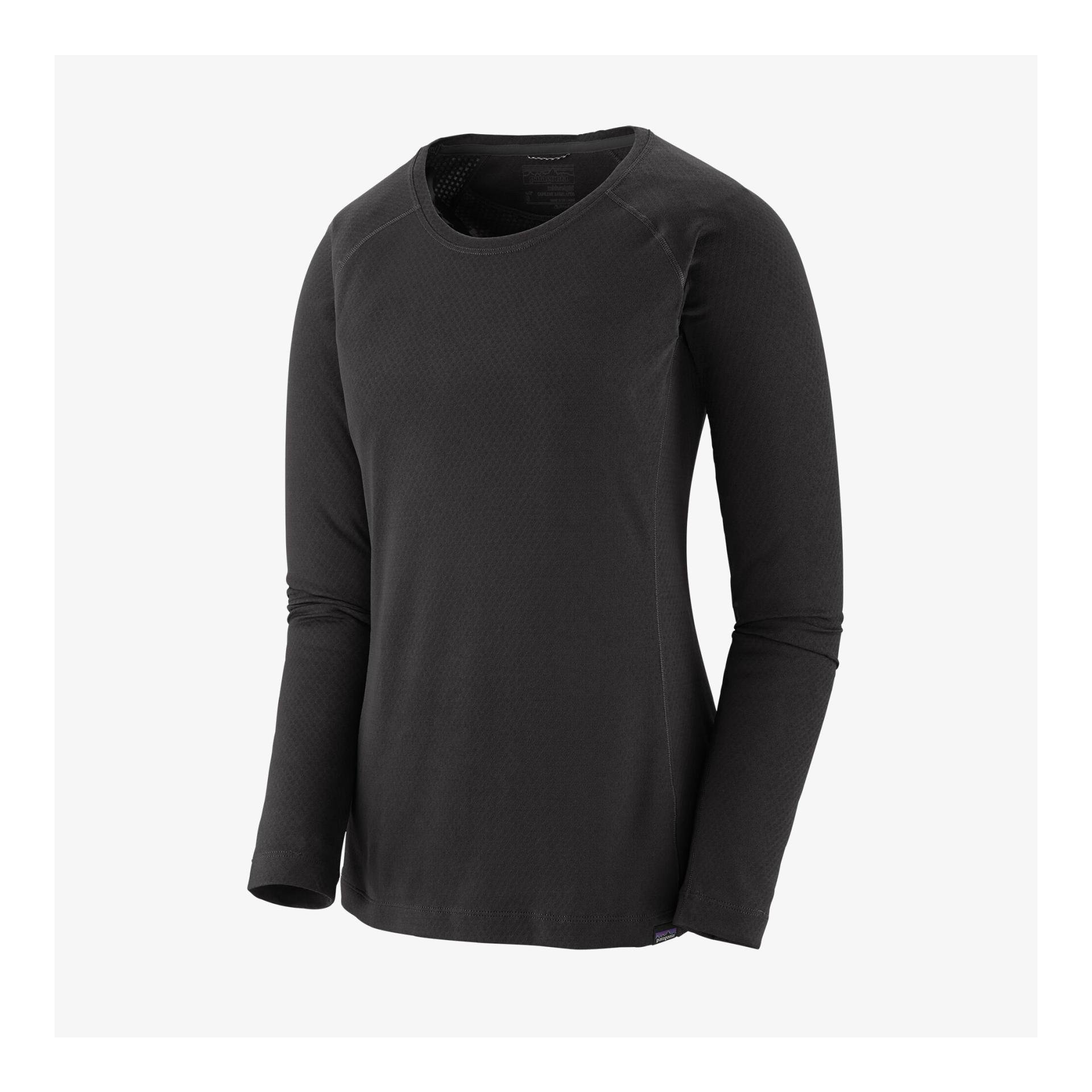 Patagonia W's Capilene Midweight Crew - Funktionsunterwäsche - Black -