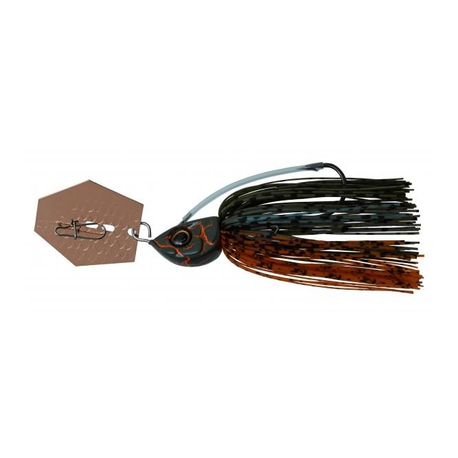 Illex Crazy Crusher - Chatterbait - Magic Pumpkin Craw -