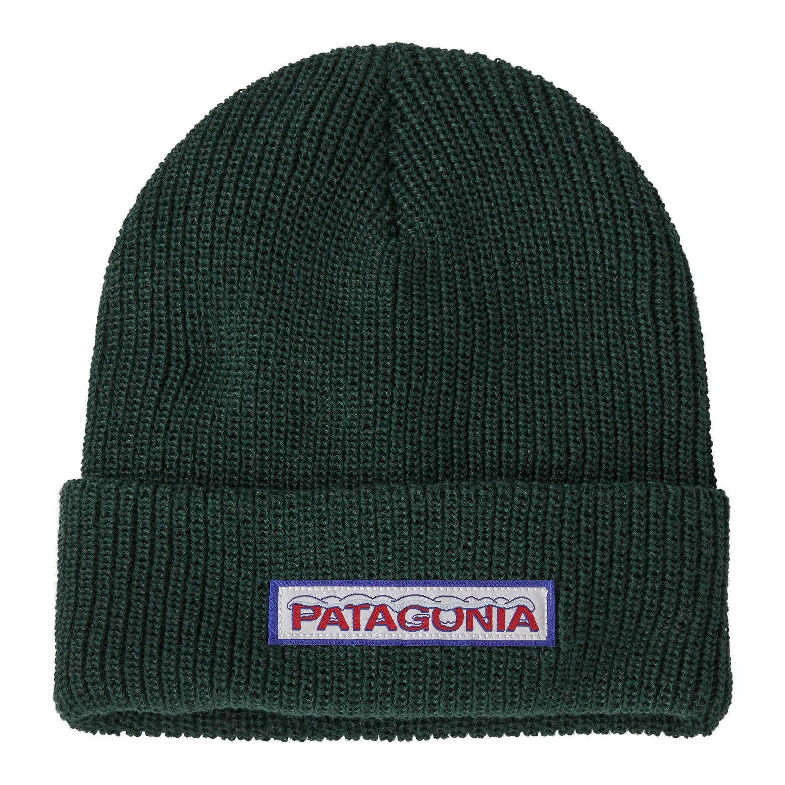 Patagonia Kid's Logo Beanie - Mütze - Chill: Conifer Green -