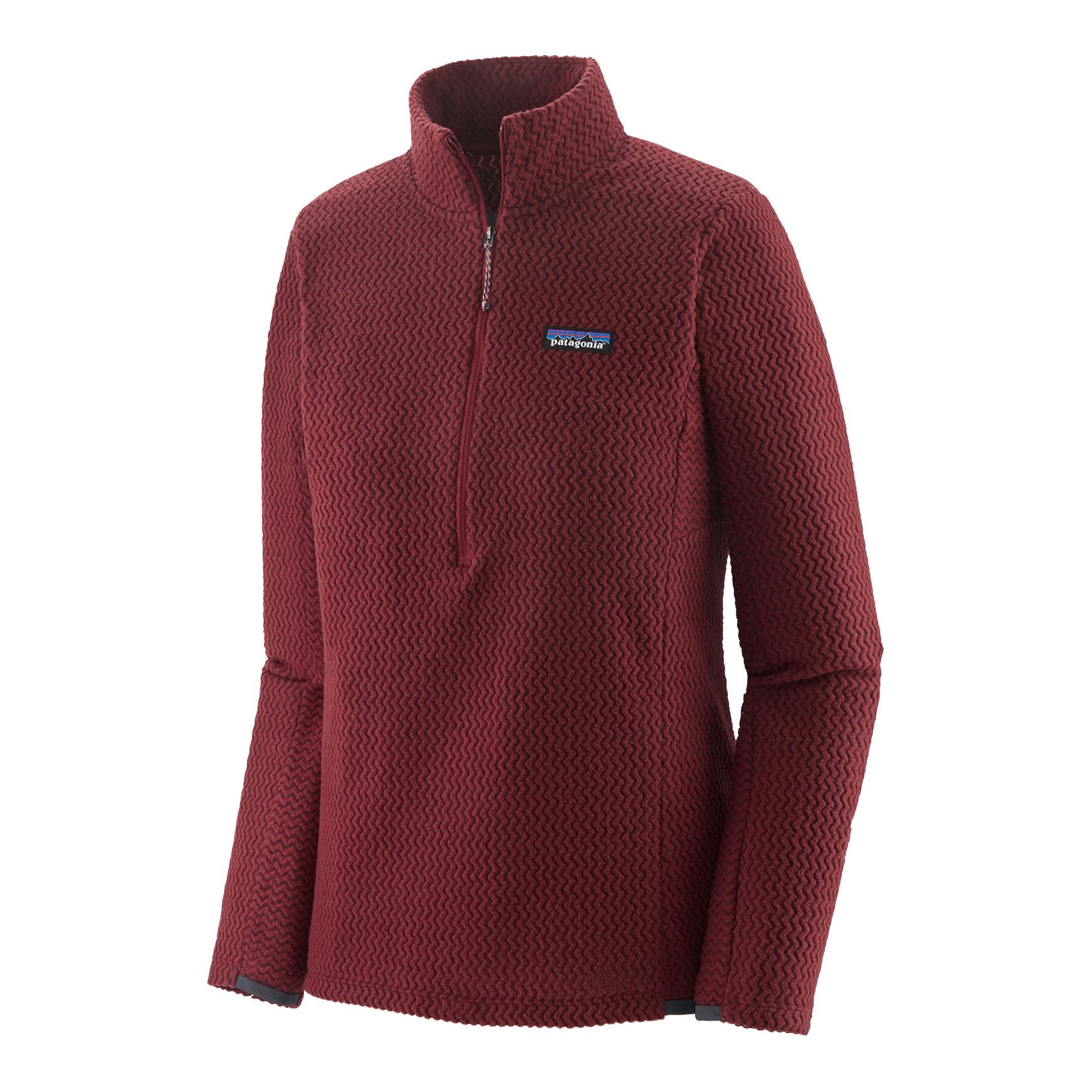 Patagonia W's R1 Air Zip Neck - Pullover - Sequoia Red -