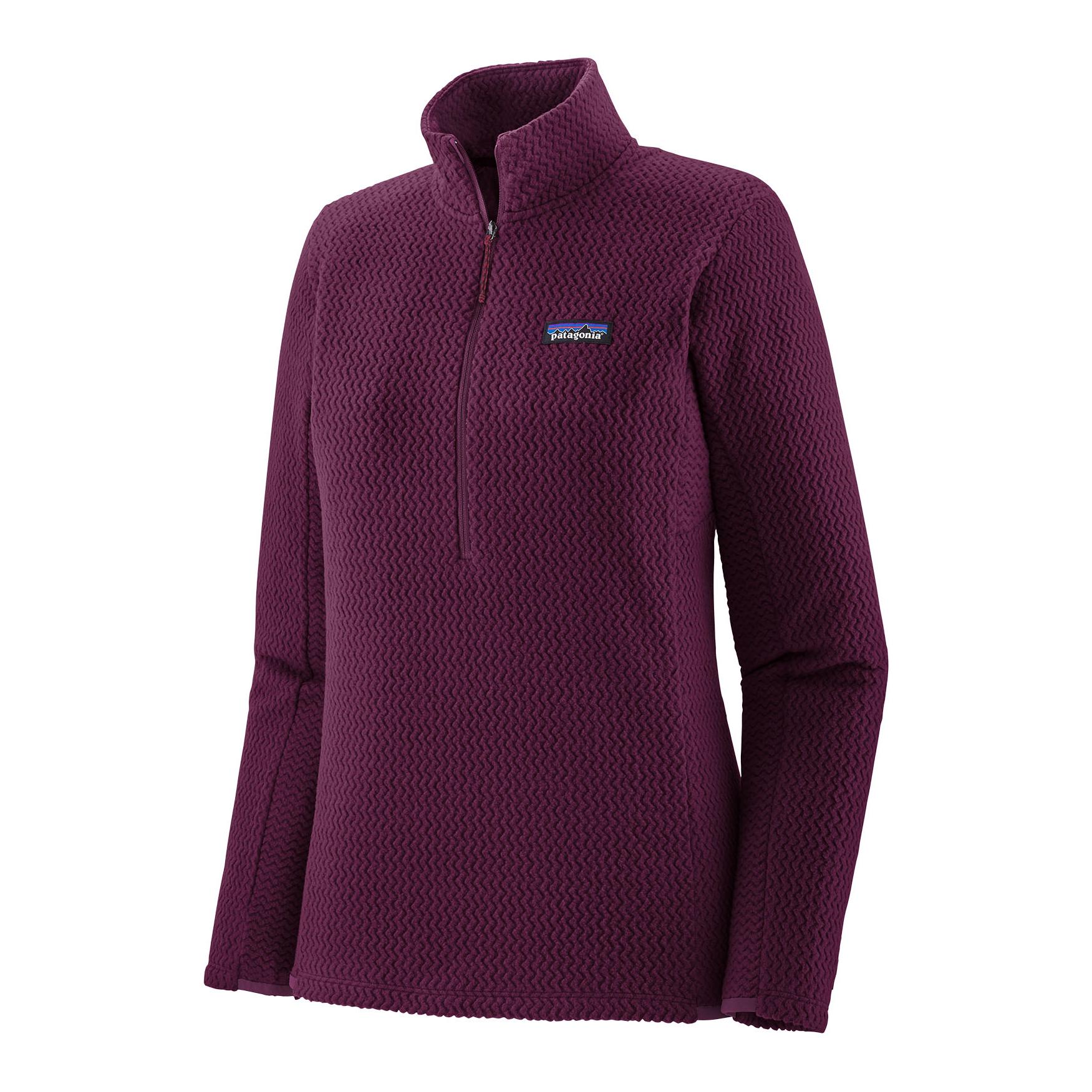Patagonia W's R1 Air Zip Neck - Pullover - Night Plum -