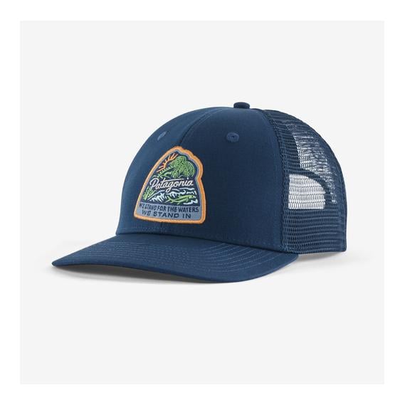 Patagonia Take a Stand Trucker Hat - Cap - Tidepool Blue -