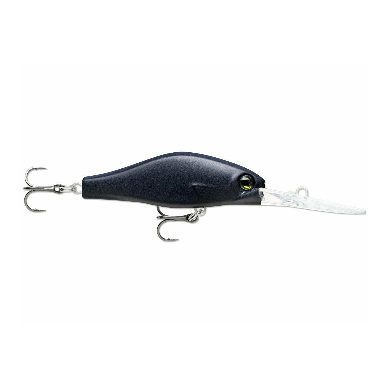 Rapala Shadow Rap Jack Deep - Wobbler - Matte Black UV -