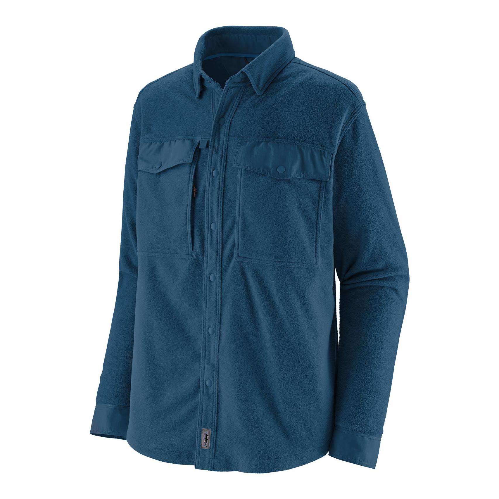 Patagonia M's Early Rise Stretch Snap Shirt - Shirt - Lagom Blue -