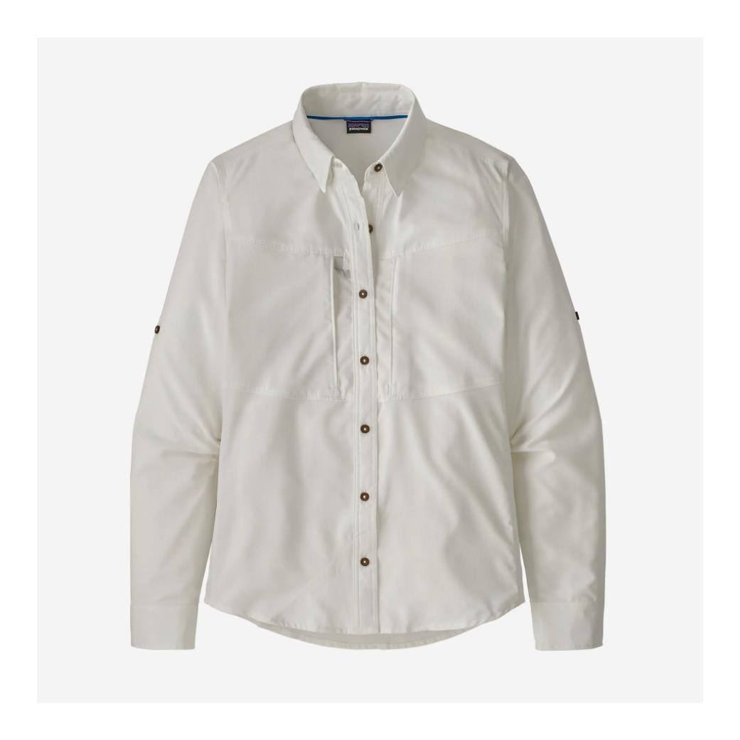 Patagonia W's L/S Sol Patrol Shirt - Hemd - White -