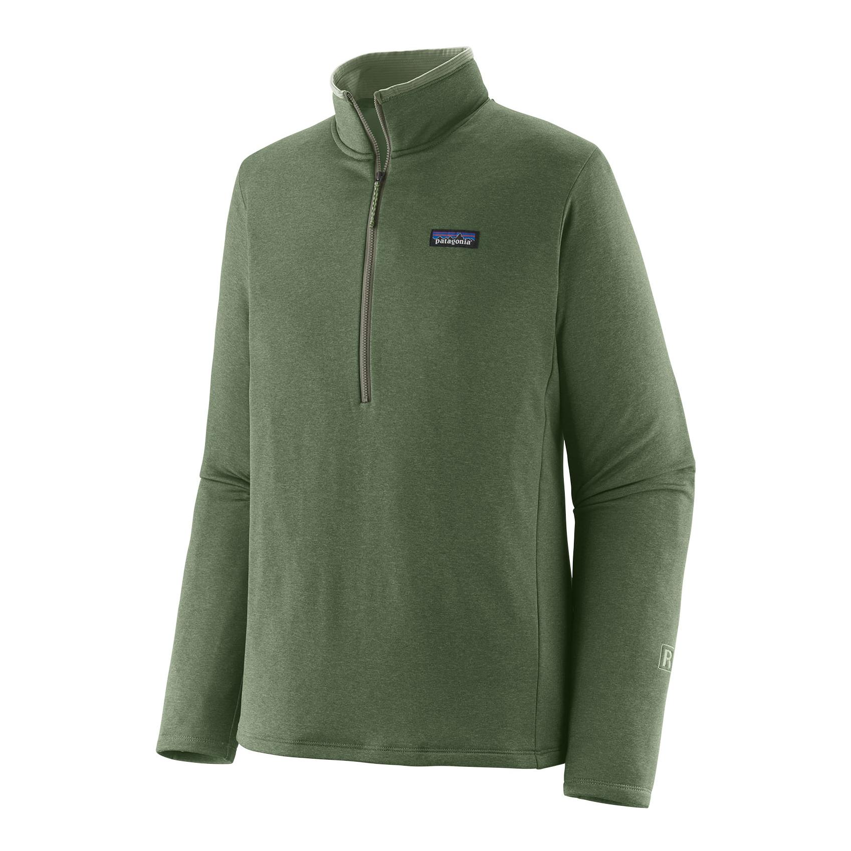 Patagonia M's R1 Daily Zip-Neck - Pullover - Hemlock Green - Sedge Green X-Dye -