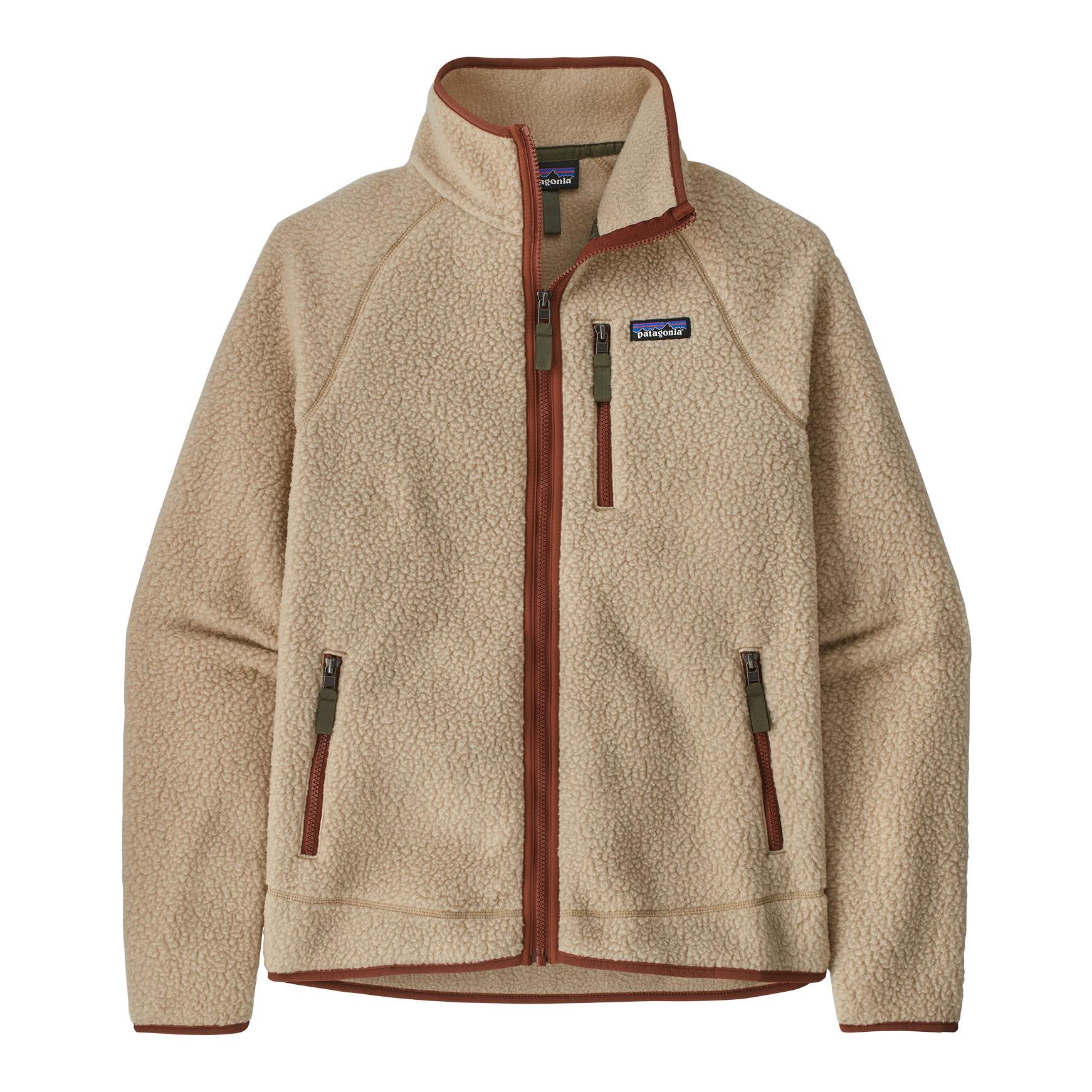 Patagonia M's Retro Pile Fleece Jacket - Jacke - El CapKhaki w/Sisu Brown -