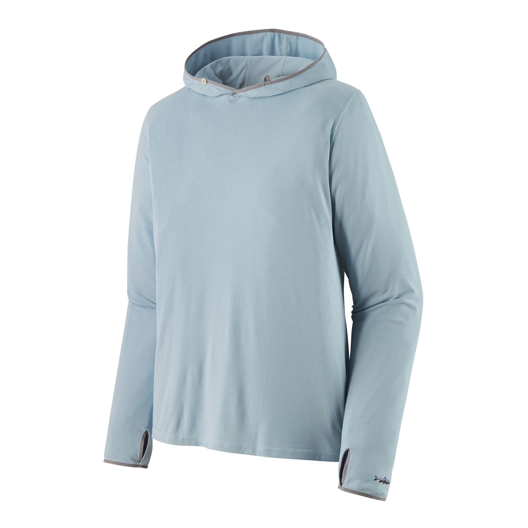 Patagonia M's Tropic Comfort Natural Hoody - Sunshirt - Steam Blue -