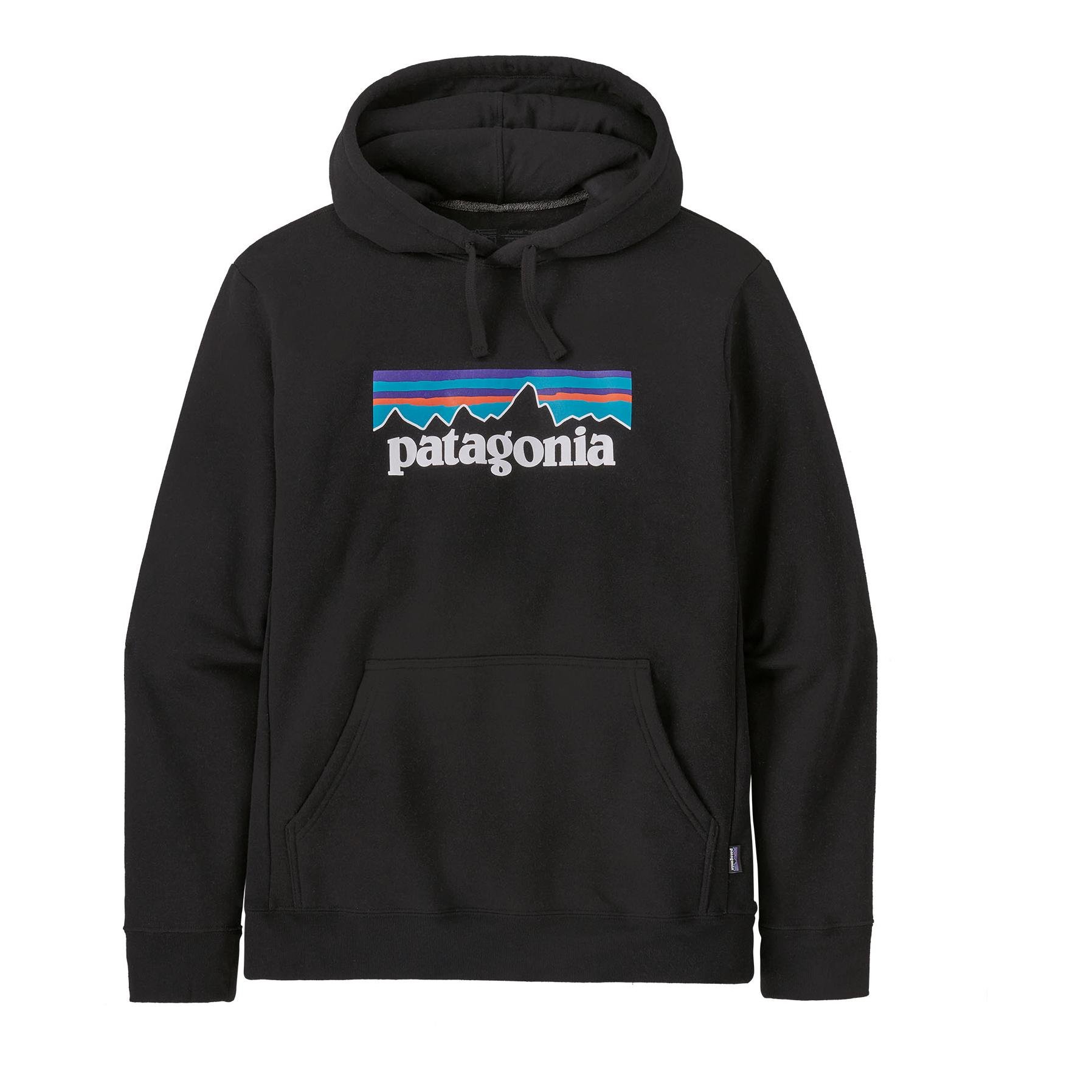 Patagonia P-6 Logo Uprisal Hoody - Hoodie - Black -