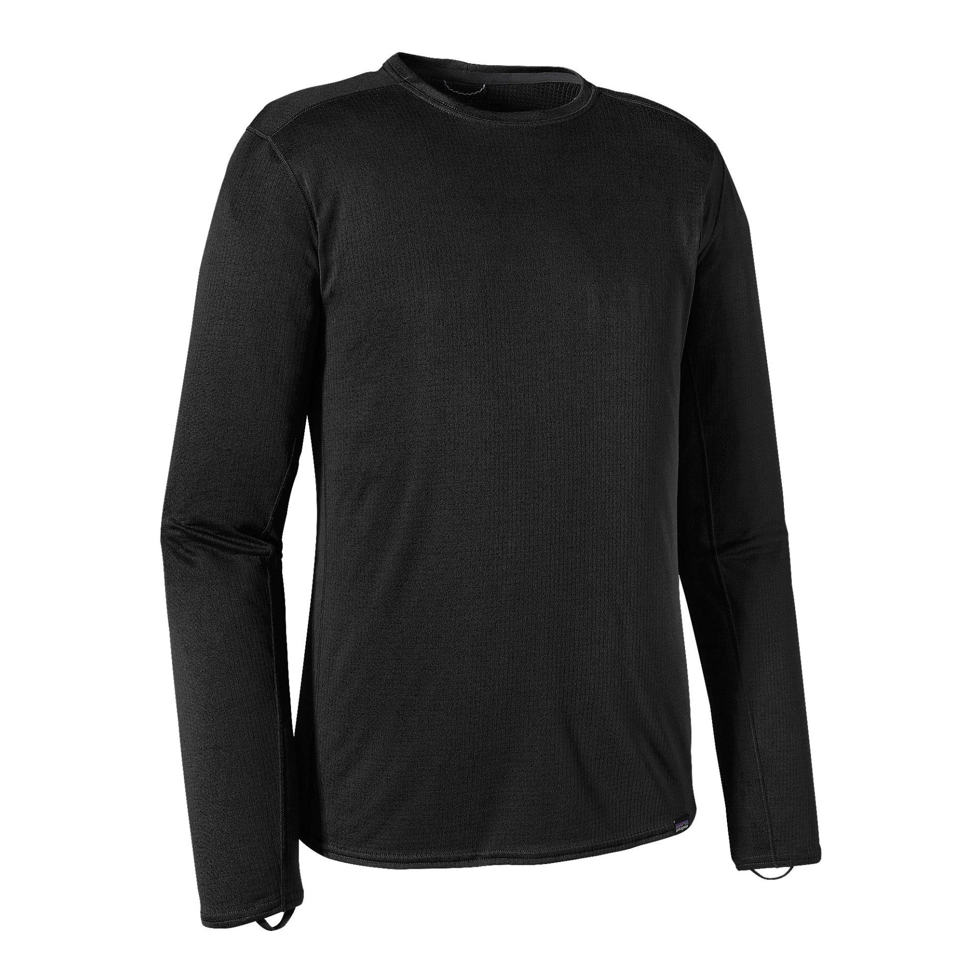 Patagonia M's Capilene Midweight Crew - Funktionsunterwäsche - Black -