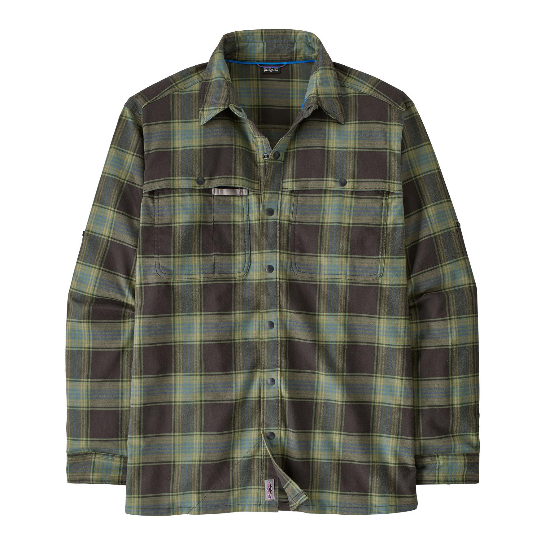 Patagonia M's Early Rise Stretch Shirt - Sunshirt - Whitney: Smolder Blue -