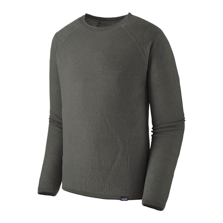 Patagonia M's Capilene Air Crew Forge Grey Feather Grey X Dye - Funktionsunterwäsche - Forge Grey Feather Grey X-Dye -