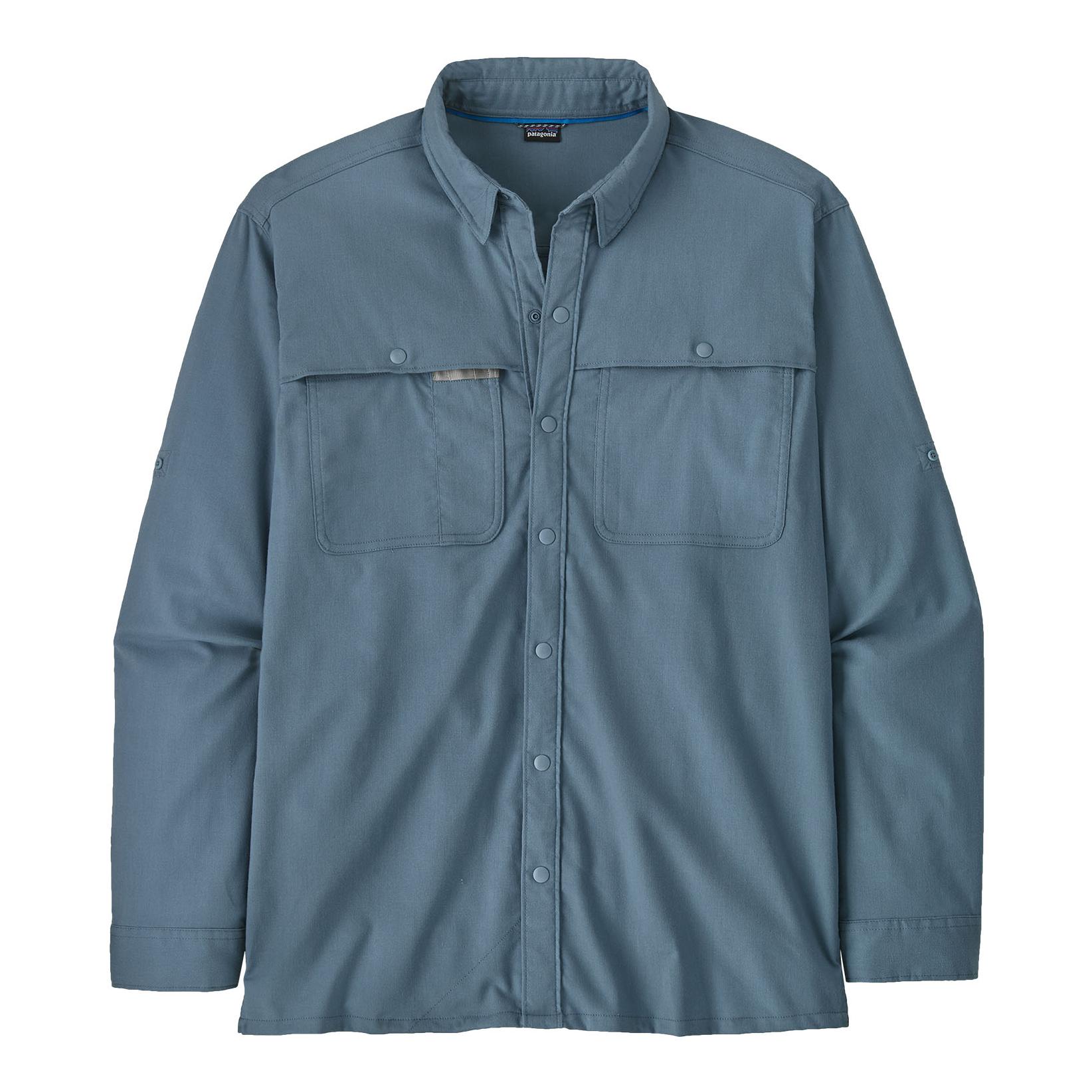Patagonia M's Early Rise Stretch Shirt - Sunshirt - Light Plume Grey -