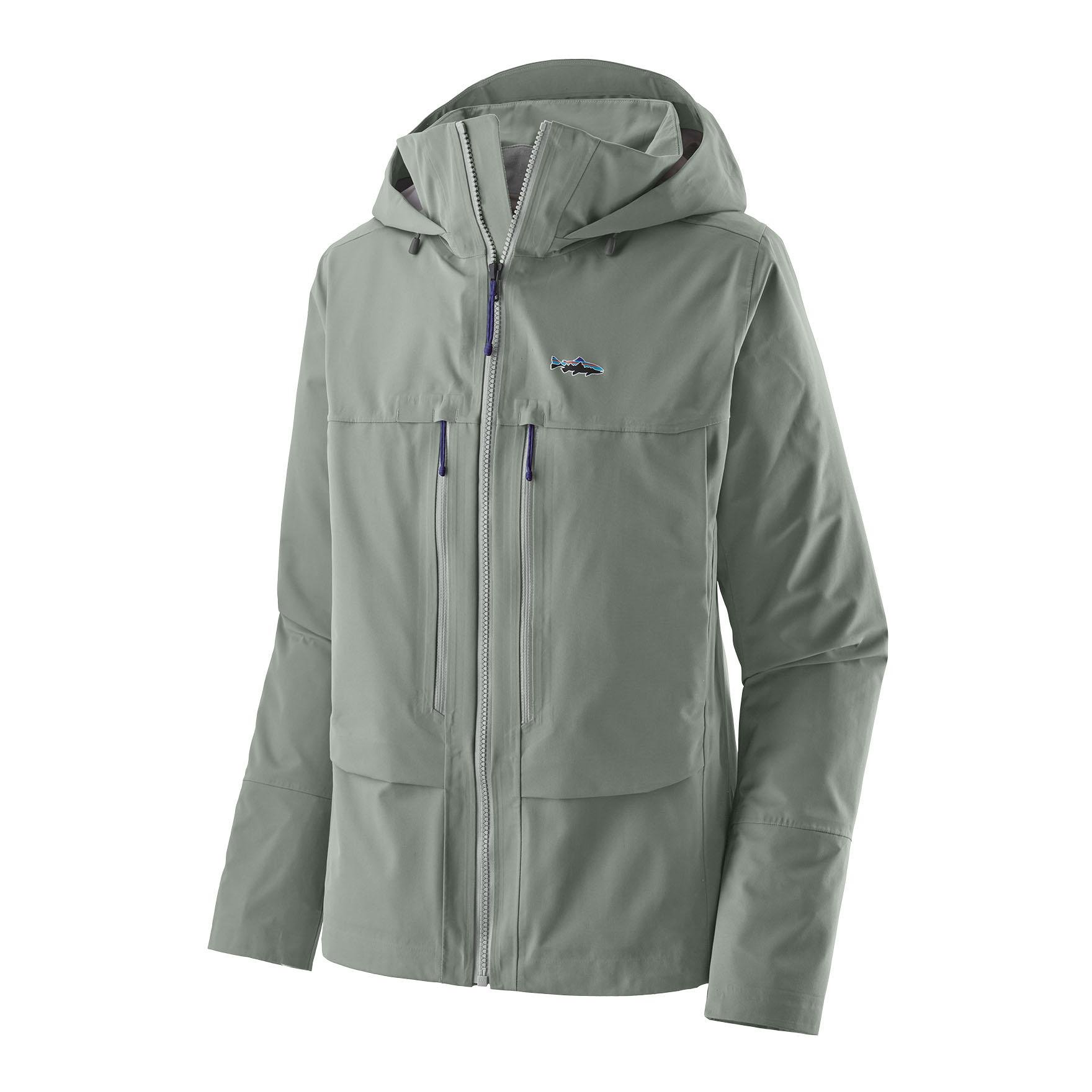 Patagonia W's Swiftcurrent Wading Jacket - Jacke - Sleet Green -