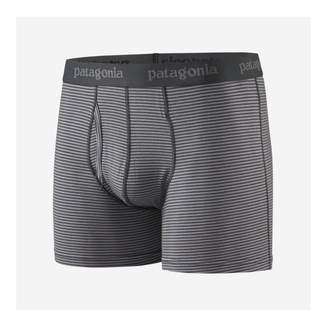 Patagonia M's Essential Boxer Briefs 3in. - Unterhosen - Forge Grey -