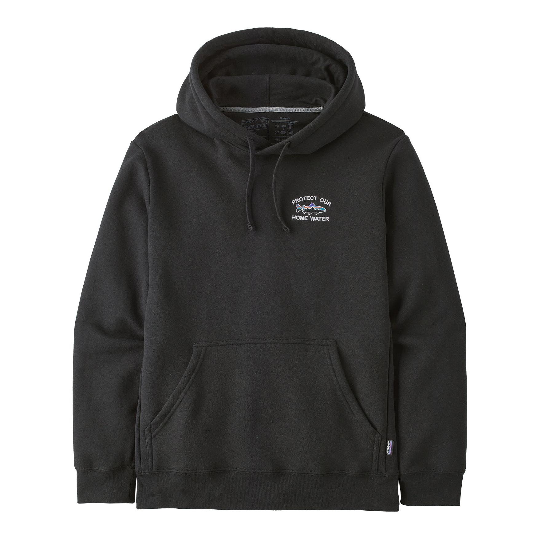 Patagonia Home Water Trout Uprisal Hoody - Pullover - Black -