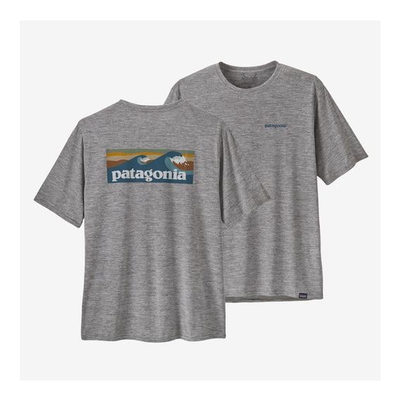 Patagonia M's Capilene Cool Daily Graphic Shirt - T-Shirt - Feather Grey -