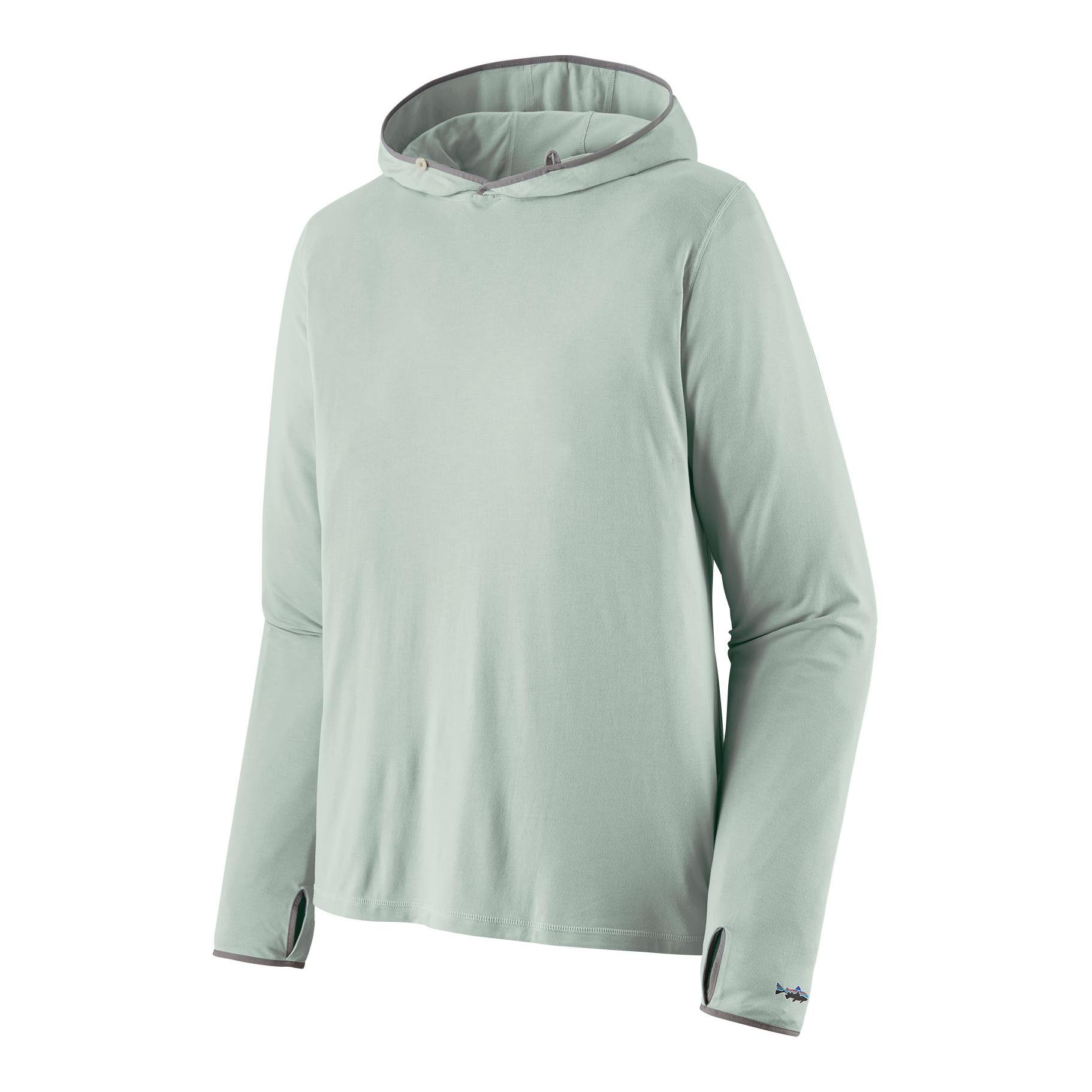 Patagonia M's Tropic Comfort Natural Hoody - Sunshirt - Wispy Green -
