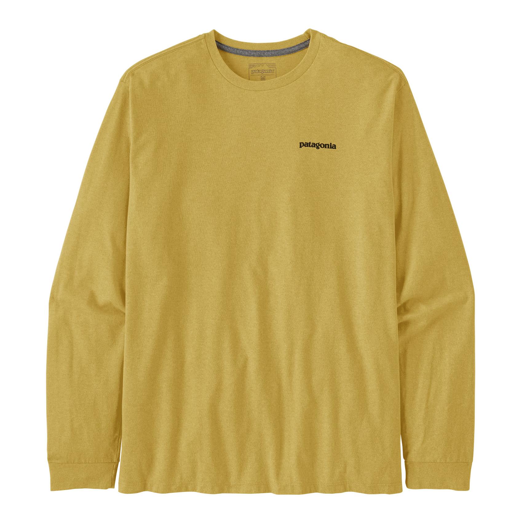 Patagonia M's L/S P-6 Logo Responsibili-Tee - Langarmshirt - Milled Yellow -
