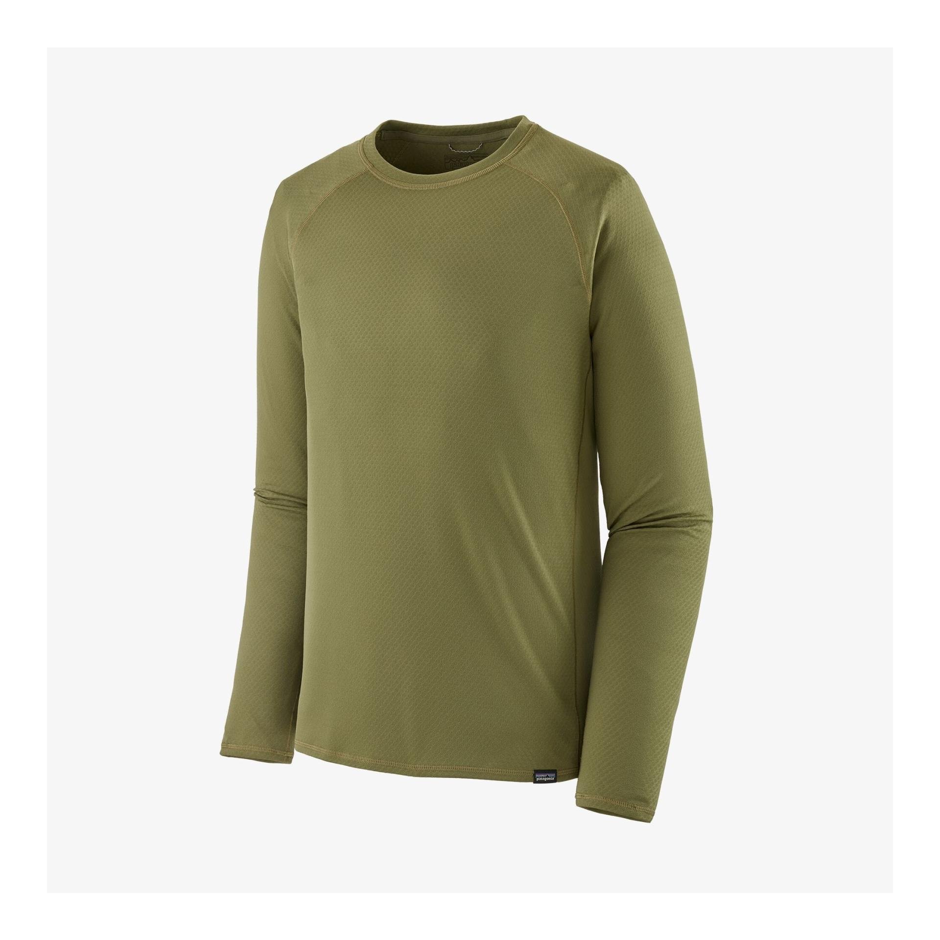 Patagonia M's Capilene Midweight Crew Palo Green - Funktionsunterwäsche
