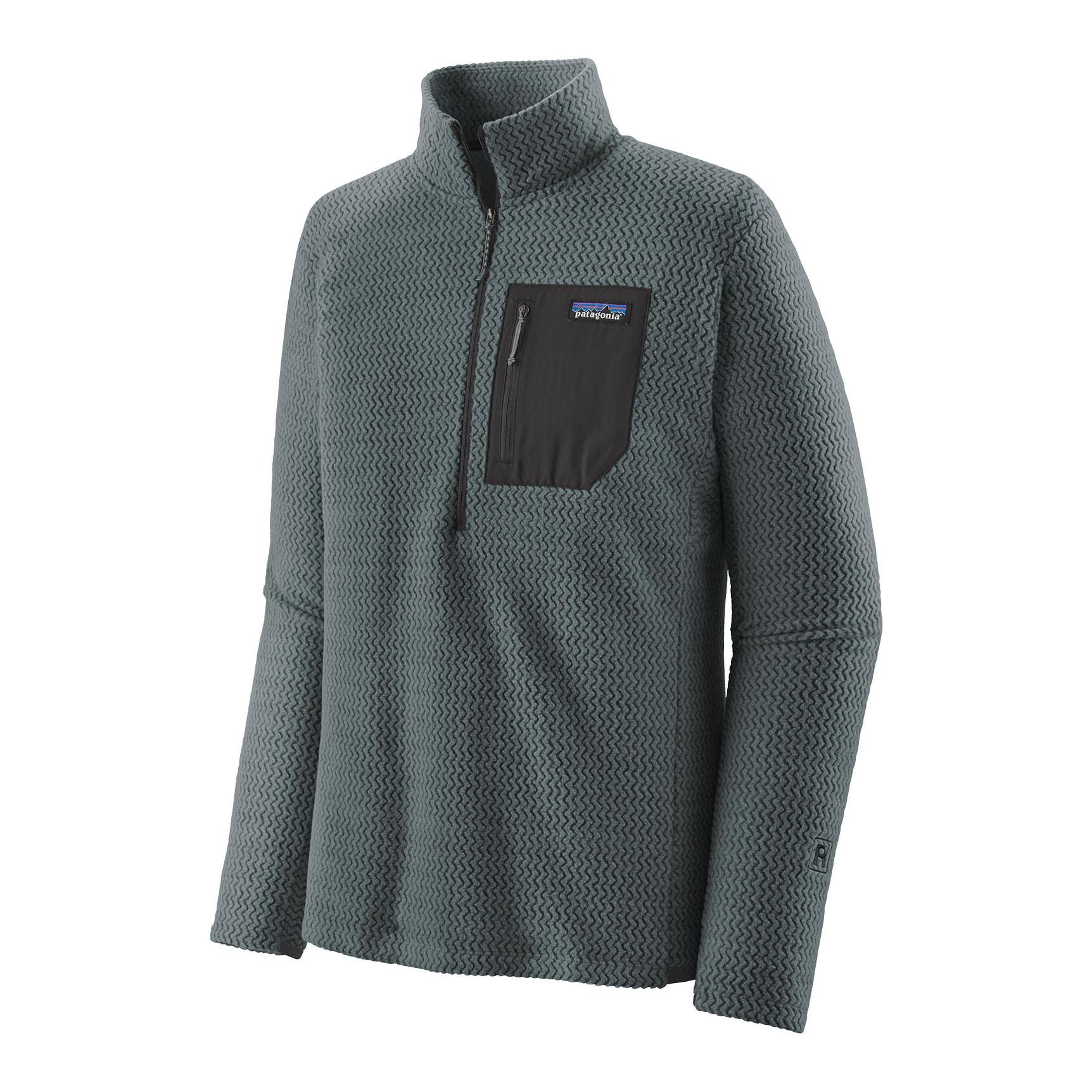 Patagonia M's R1 Air Zip Neck - Pullover - Nouveau Green -