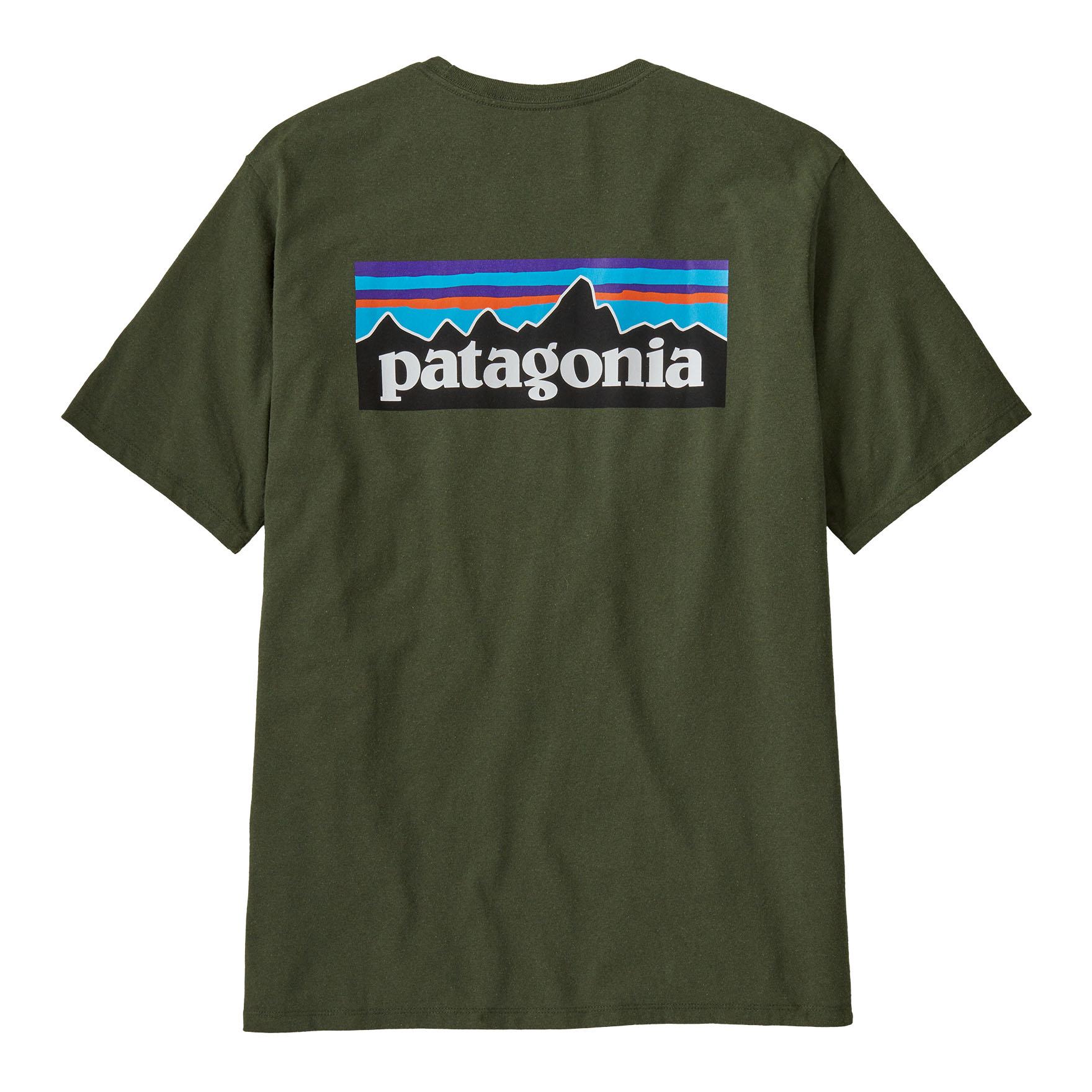 Patagonia M's P-6 Logo Responsibili-Tee - T-Shirt - Torrey Pine Green -