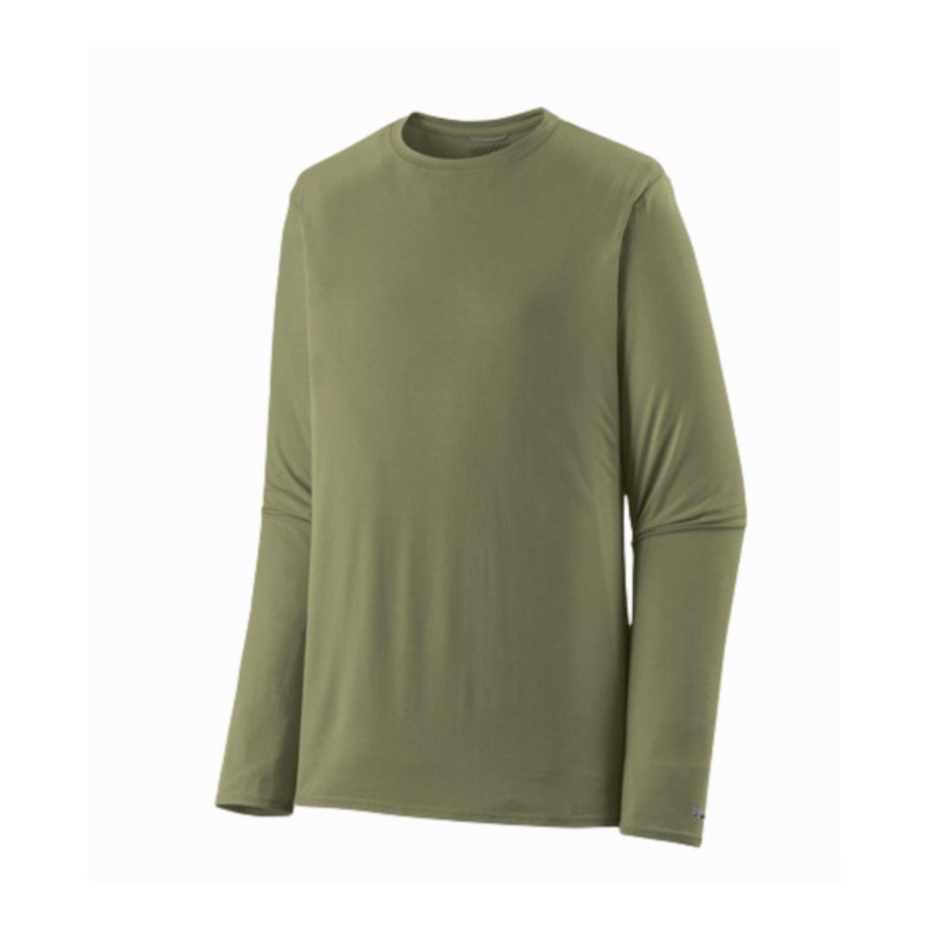 Patagonia M's Tropic Comfort Natural Crew - Sunshirt - Buckhorn Green -