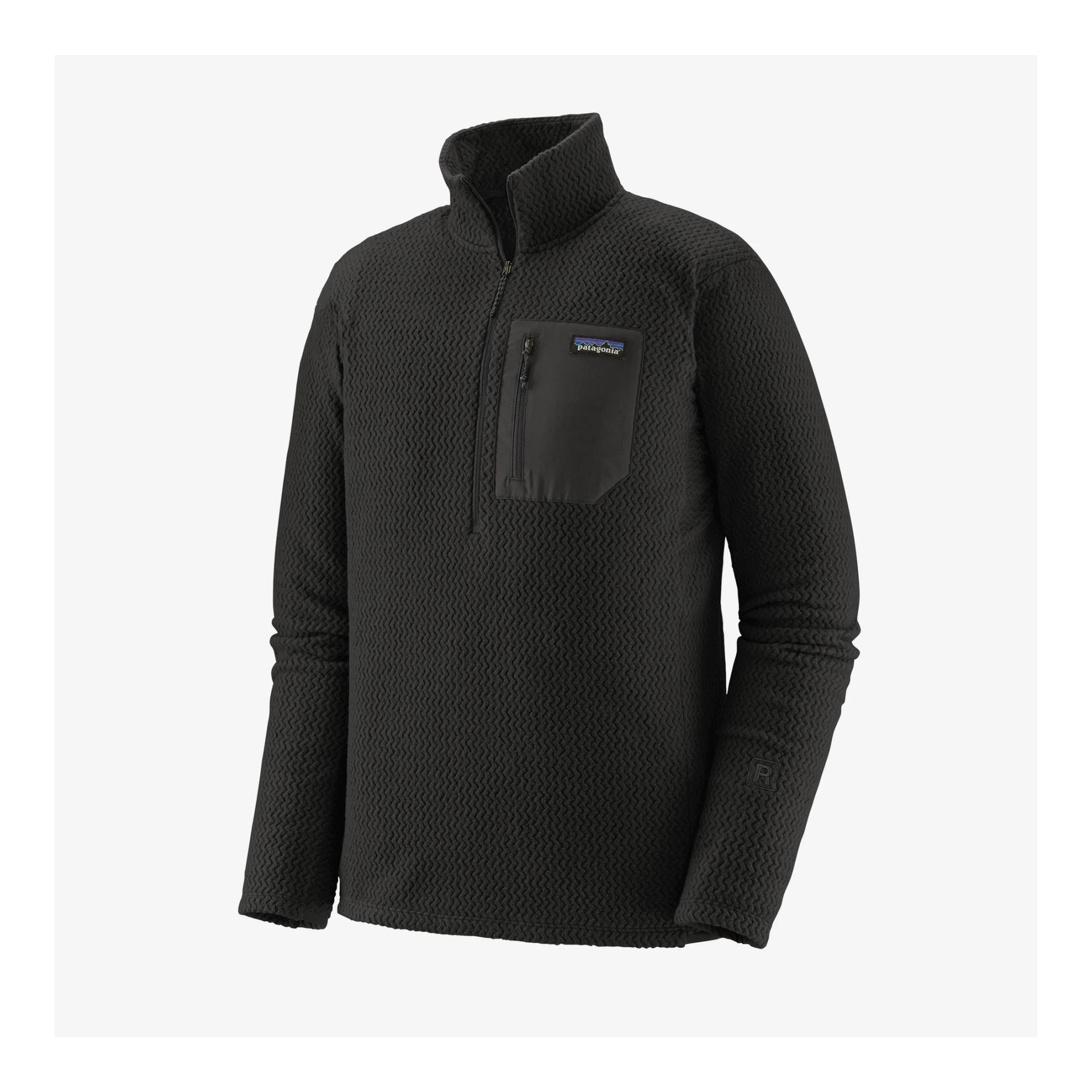 Patagonia M's R1 Air Zip Neck - Pullover - Black -