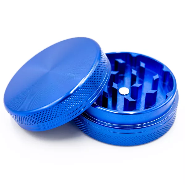 goodvibe ~ Aluminium Grinder BLUE (2-teilig)