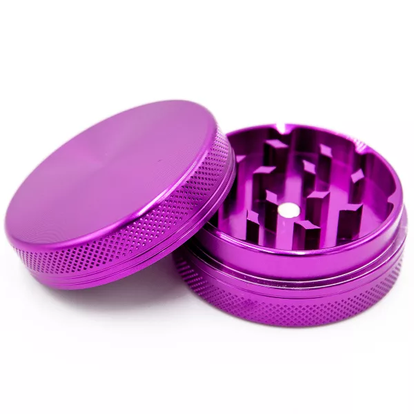goodvibe ~ Aluminium Grinder PURPLE (2-teilig)