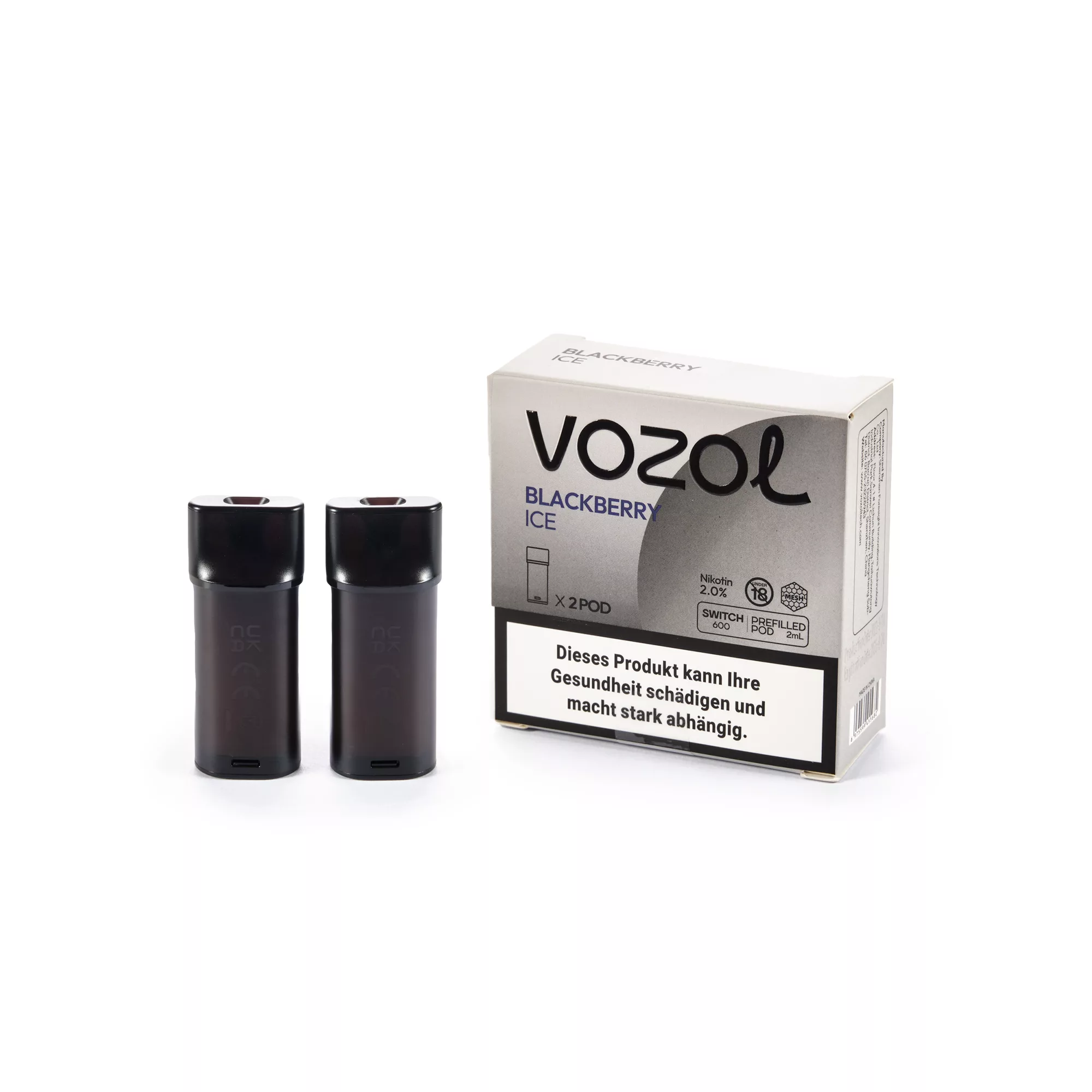 VOZOL ~ Switch 600 Pod ~ 2 x Blackberry ICE