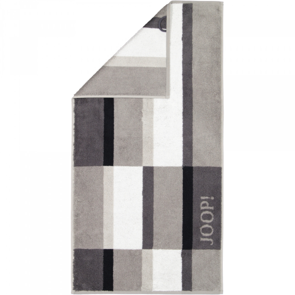 JOOP Shades Checked 1688 - Farbe: platin - 77 Handtuch 50x100 cm