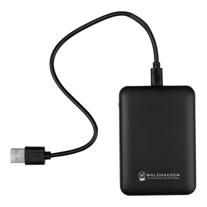 Waldhausen Powerbank 92x64mm - Schwarz