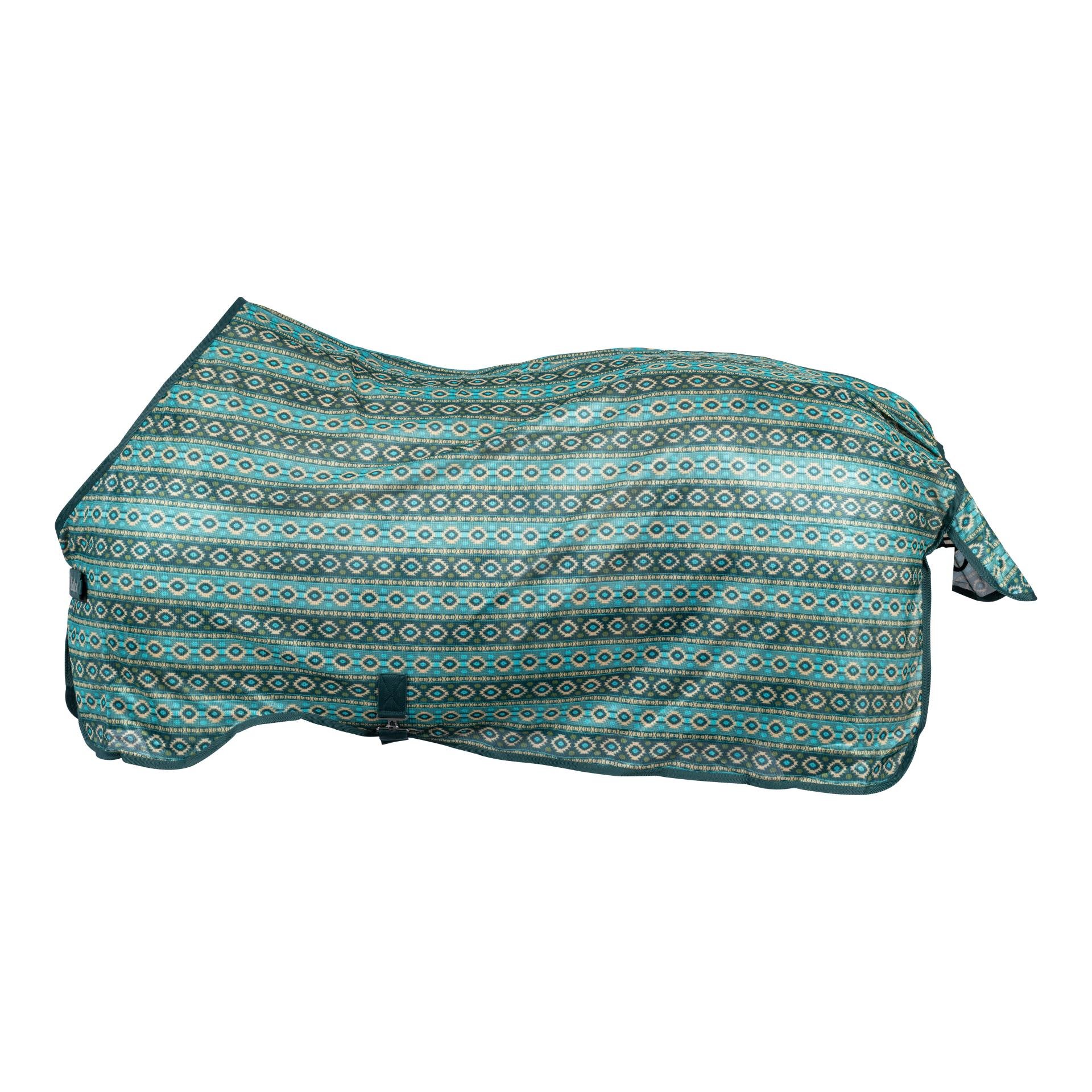 Stallone Fliegendecke Easy Summer - Türkis / Beige -