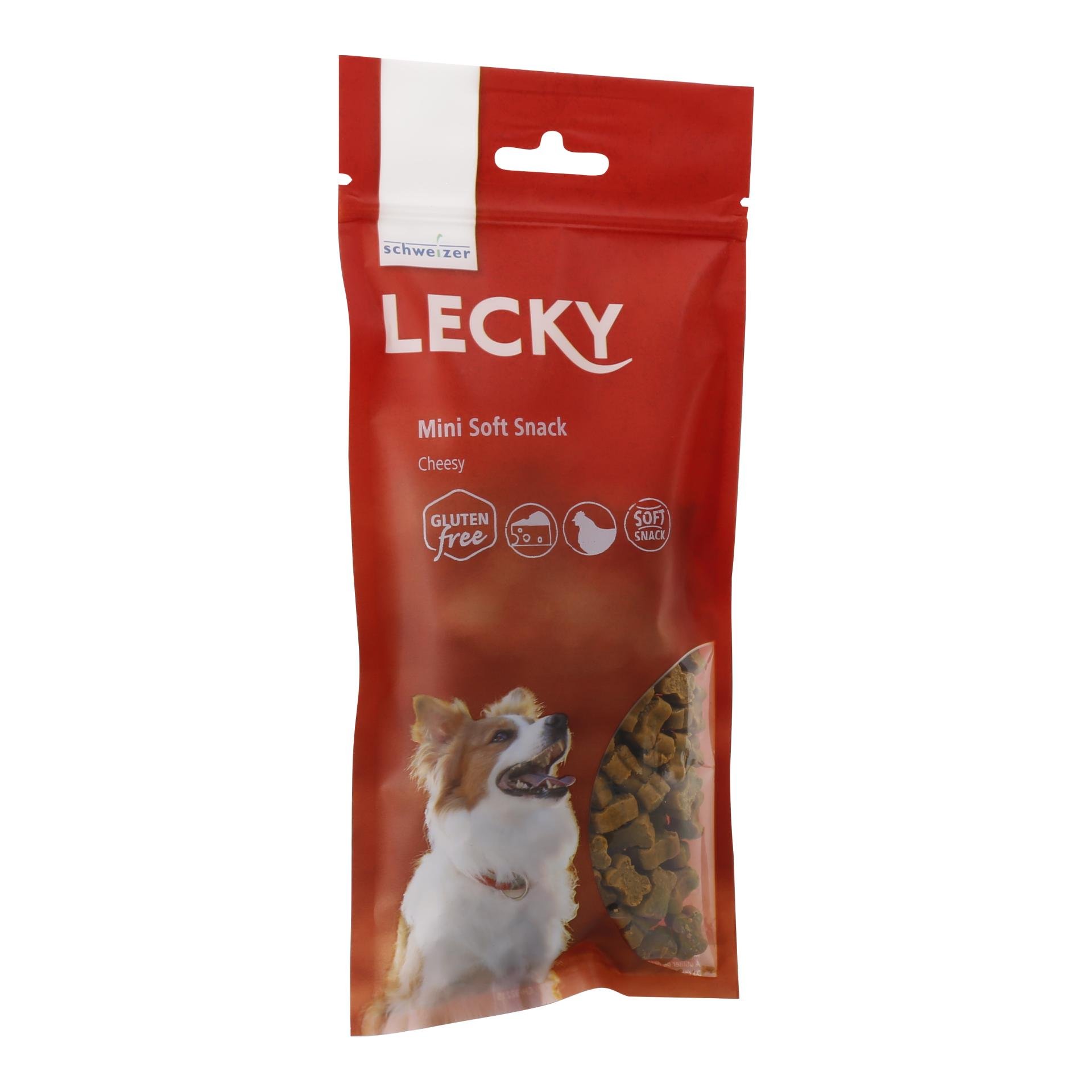 LECKY Mini Soft Snack Cheesy - Natur - - myluckydog