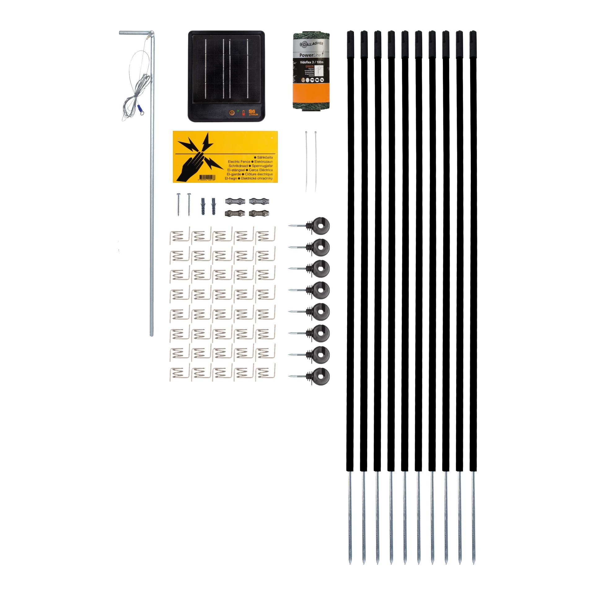 Gallagher Garten-/Teich-Set Solar