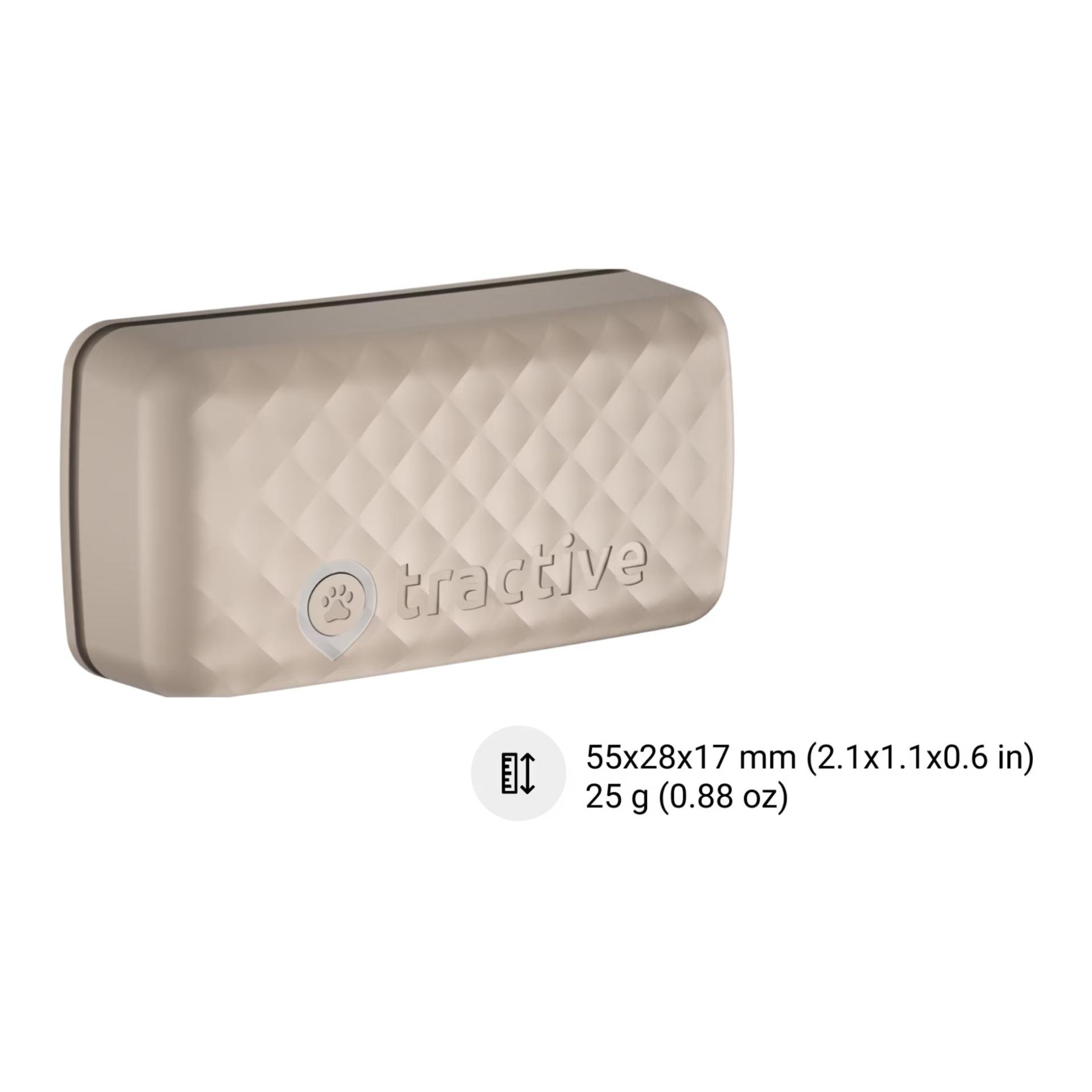 Tractive GPS Tracker für Katzen CAT Mini - Braun - - myluckydog