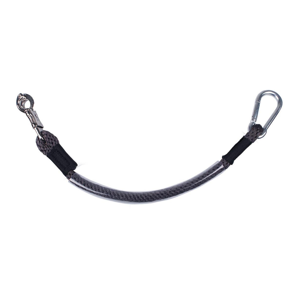 QHP Anhänger Anbindestrick - Grau -
