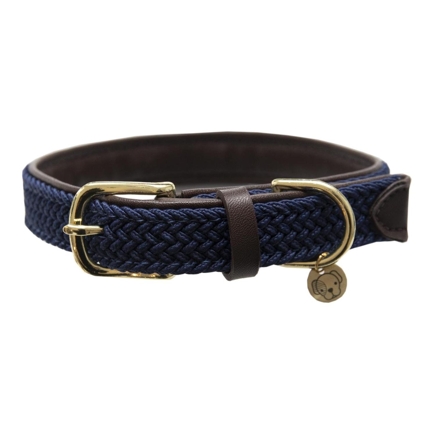 Kentucky Dogwear Hundehalsband Nylon geflochten - navy