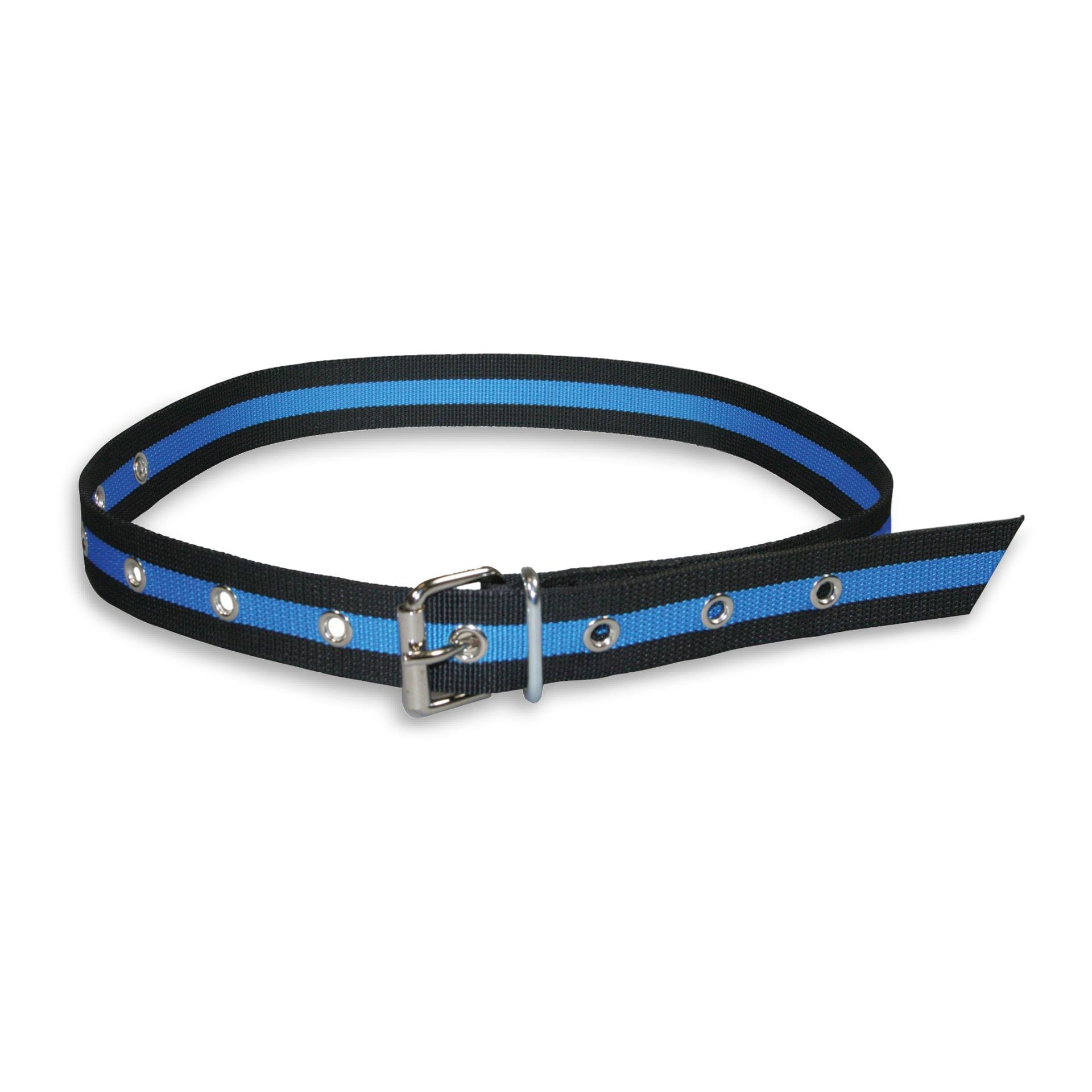 Mainer Halsband mit Rollschnalle 40 mm - Schwarz/Blau -