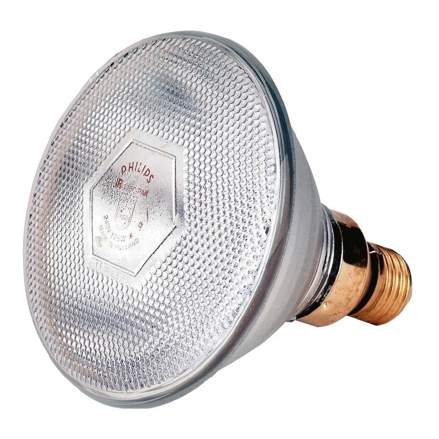 Philips Infrarot-Sparlampe klar PAR38 - Silber