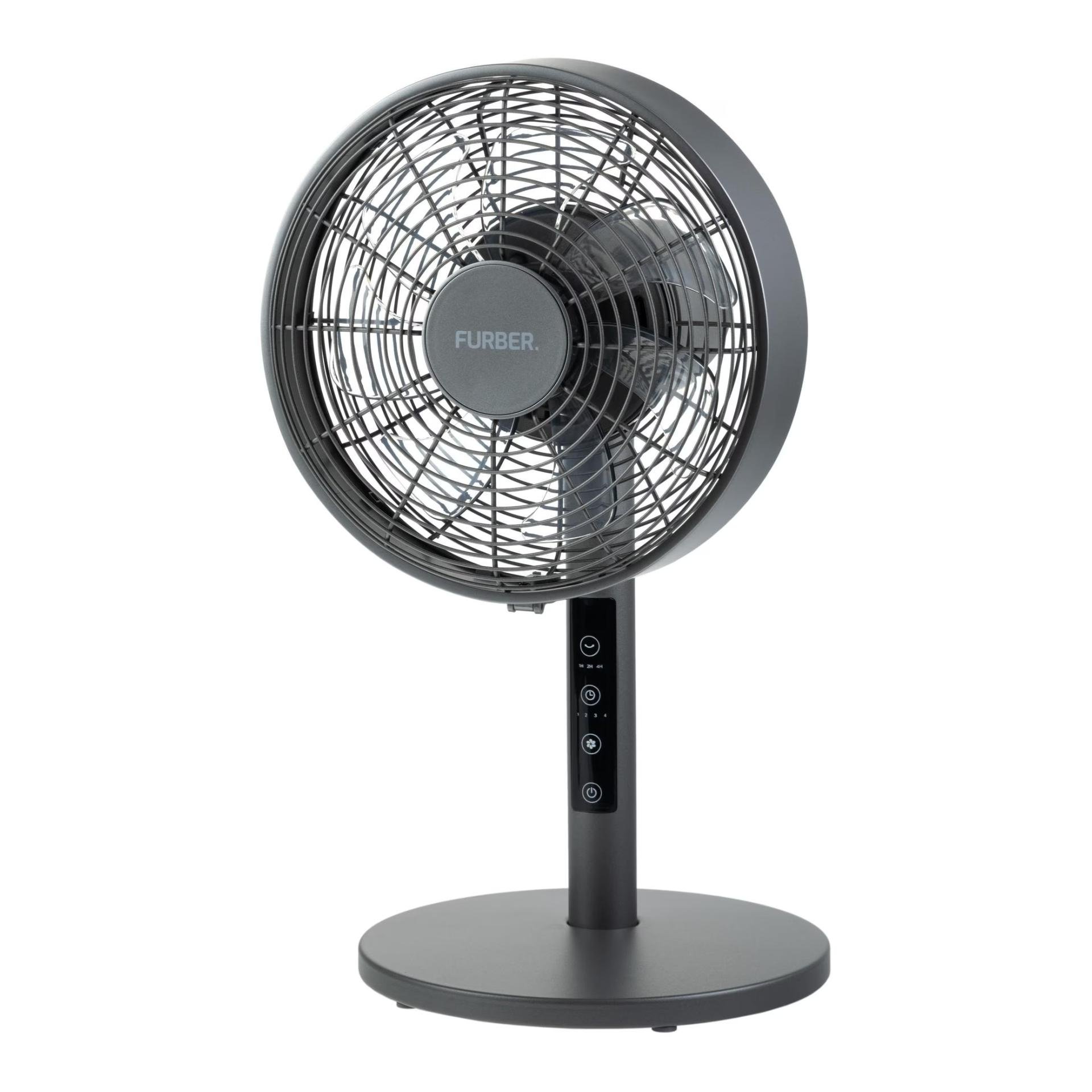 FURBER Tischventilator Vayu-Touch Mini - Grau -