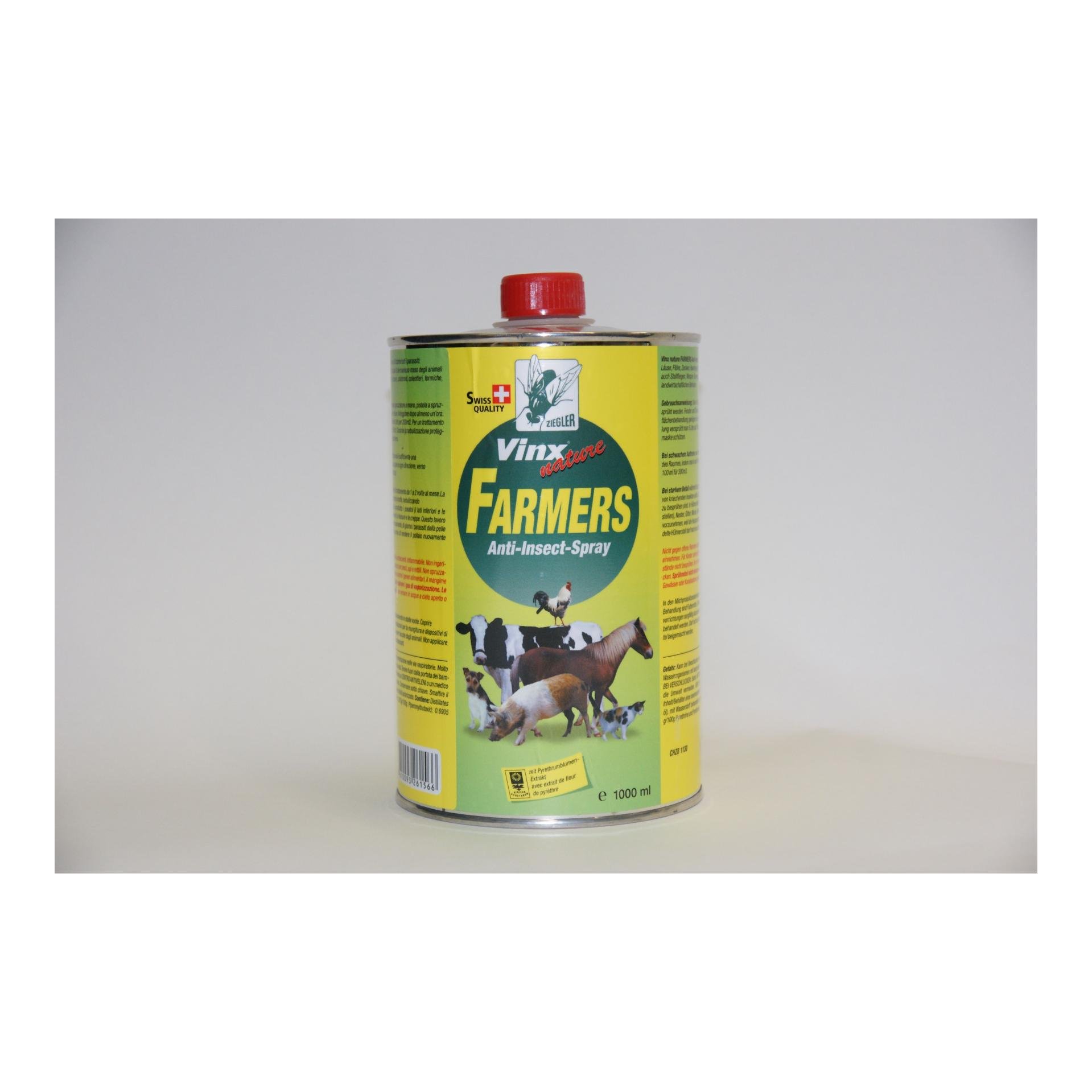 Vinx Nature Farmers Anti-Insect-Spray - Gelb -