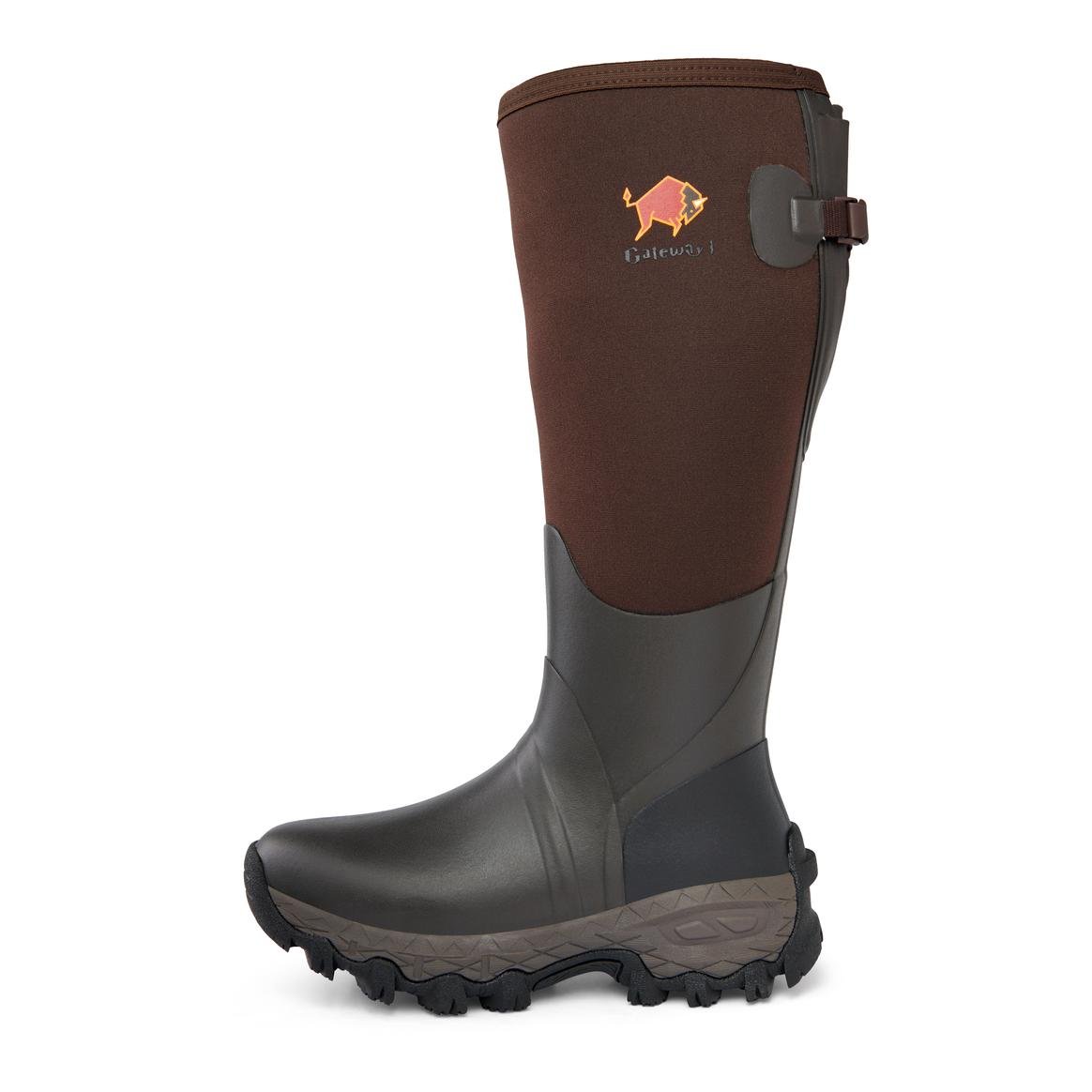 Gateway1 Gummistiefel Woodwalker Lady 17' 4mm - Dark Brown -
