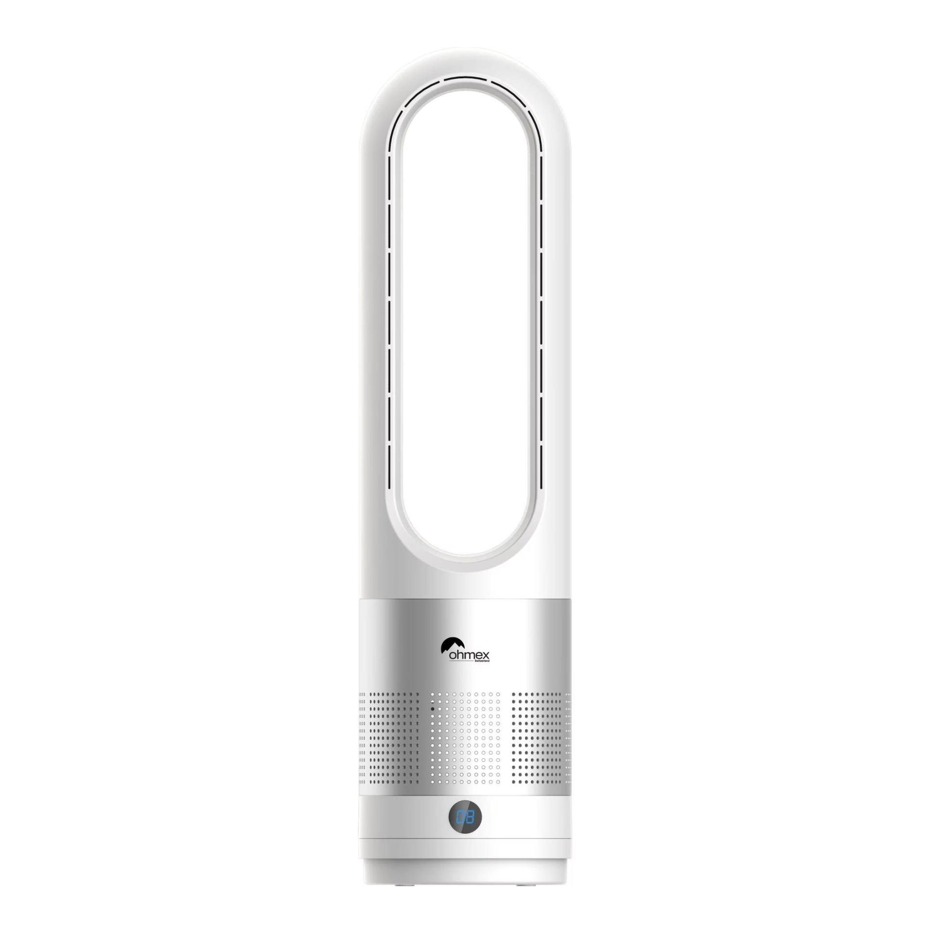 OHMEX Schaufelloser Ventilator - Weiss -