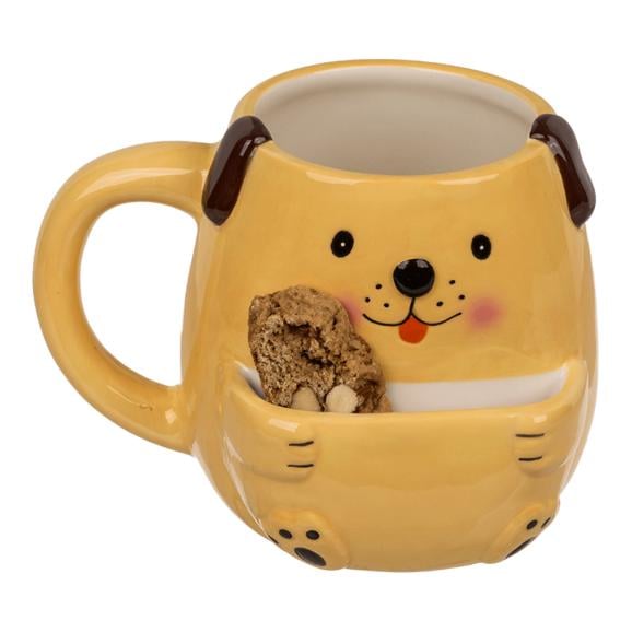 JoyLine Tasse mit Keksfach - Hellbraun -