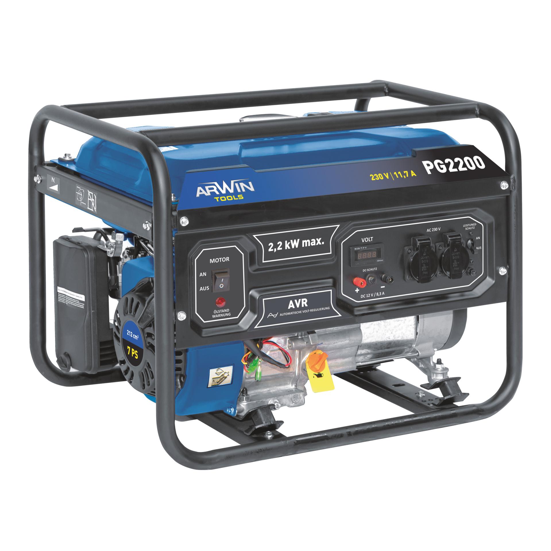 ARWIN Stromerzeuger PG2200 - Glacier-deepsea -