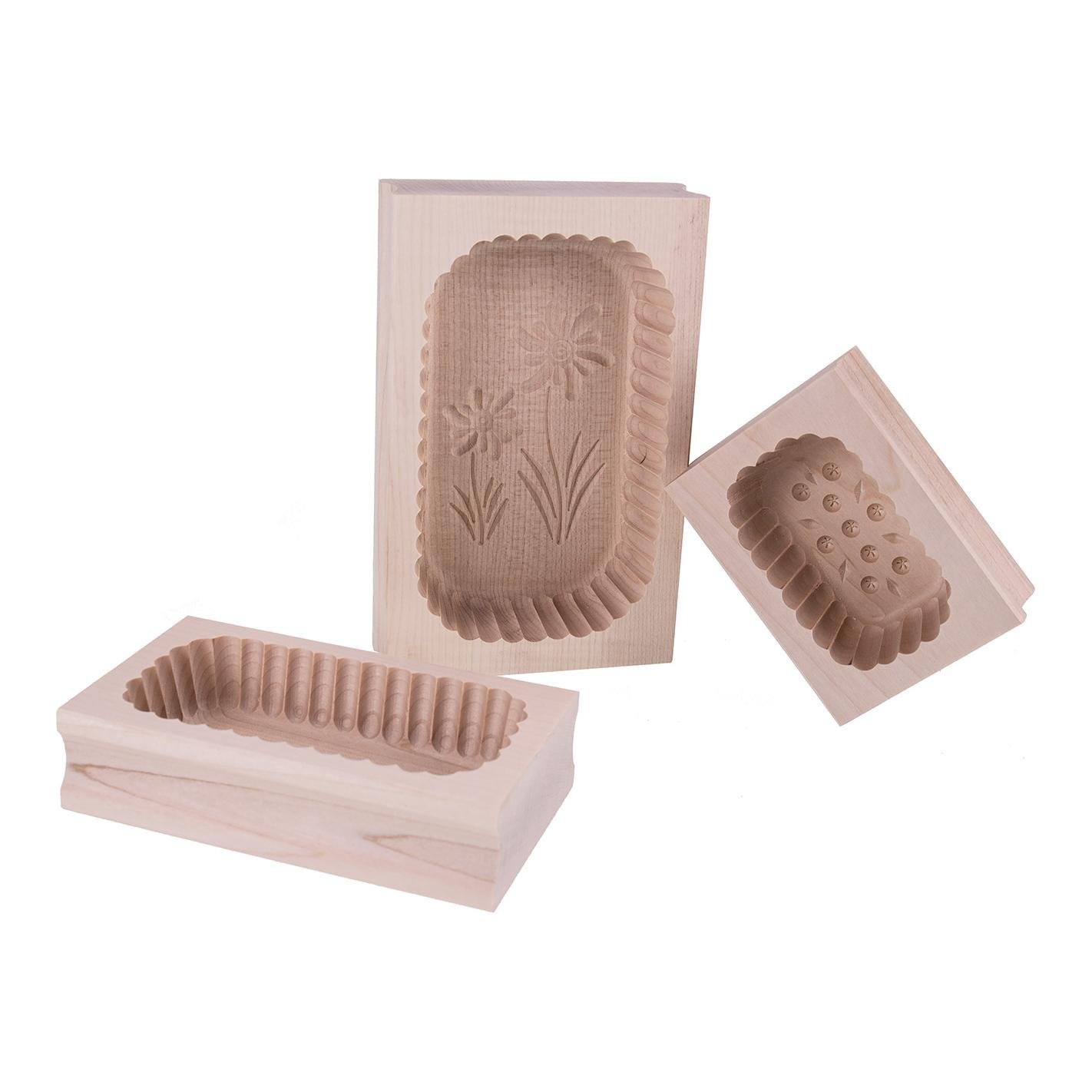 Hauptner Butterformen aus Ahornholz